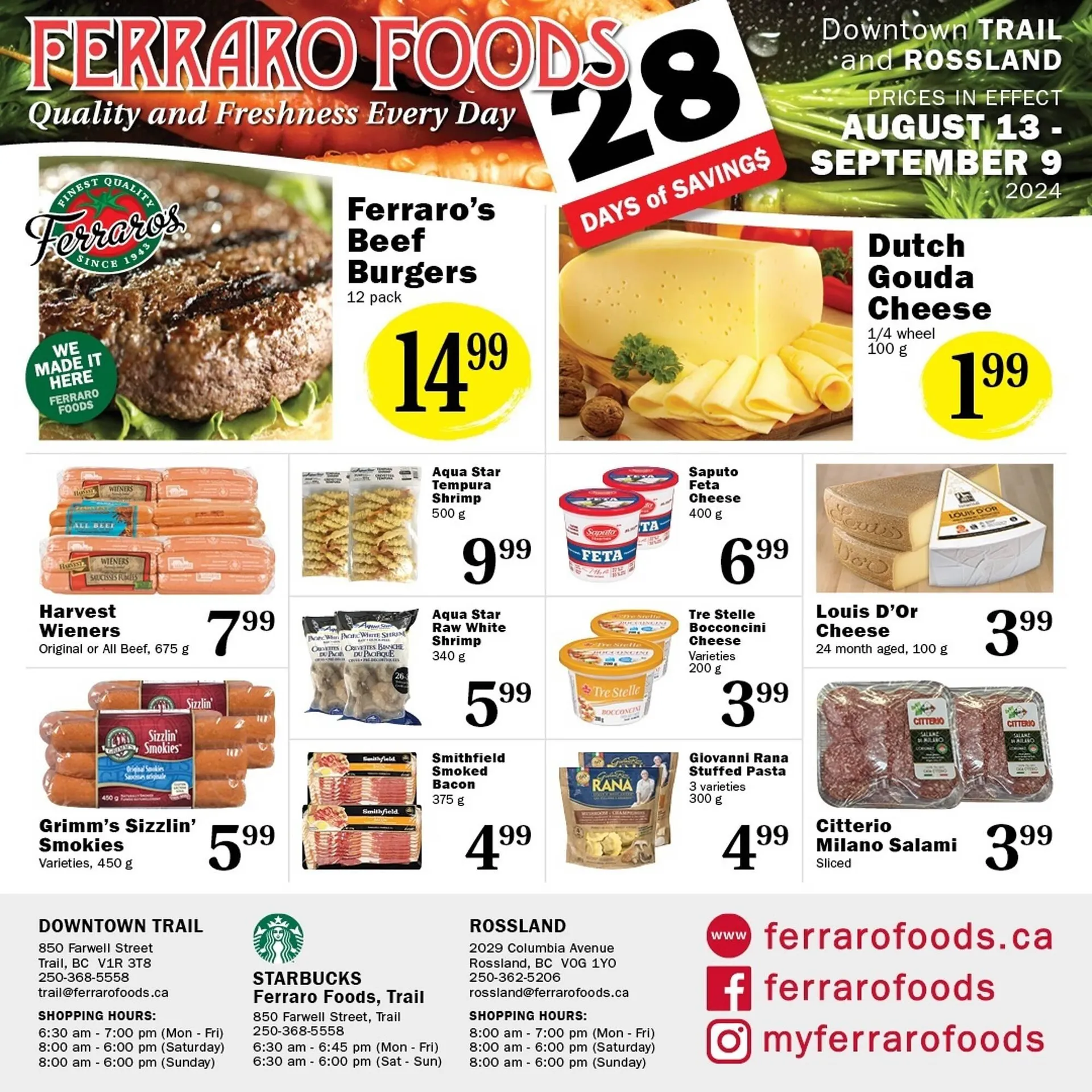 Ferraro Foods flyer - 1