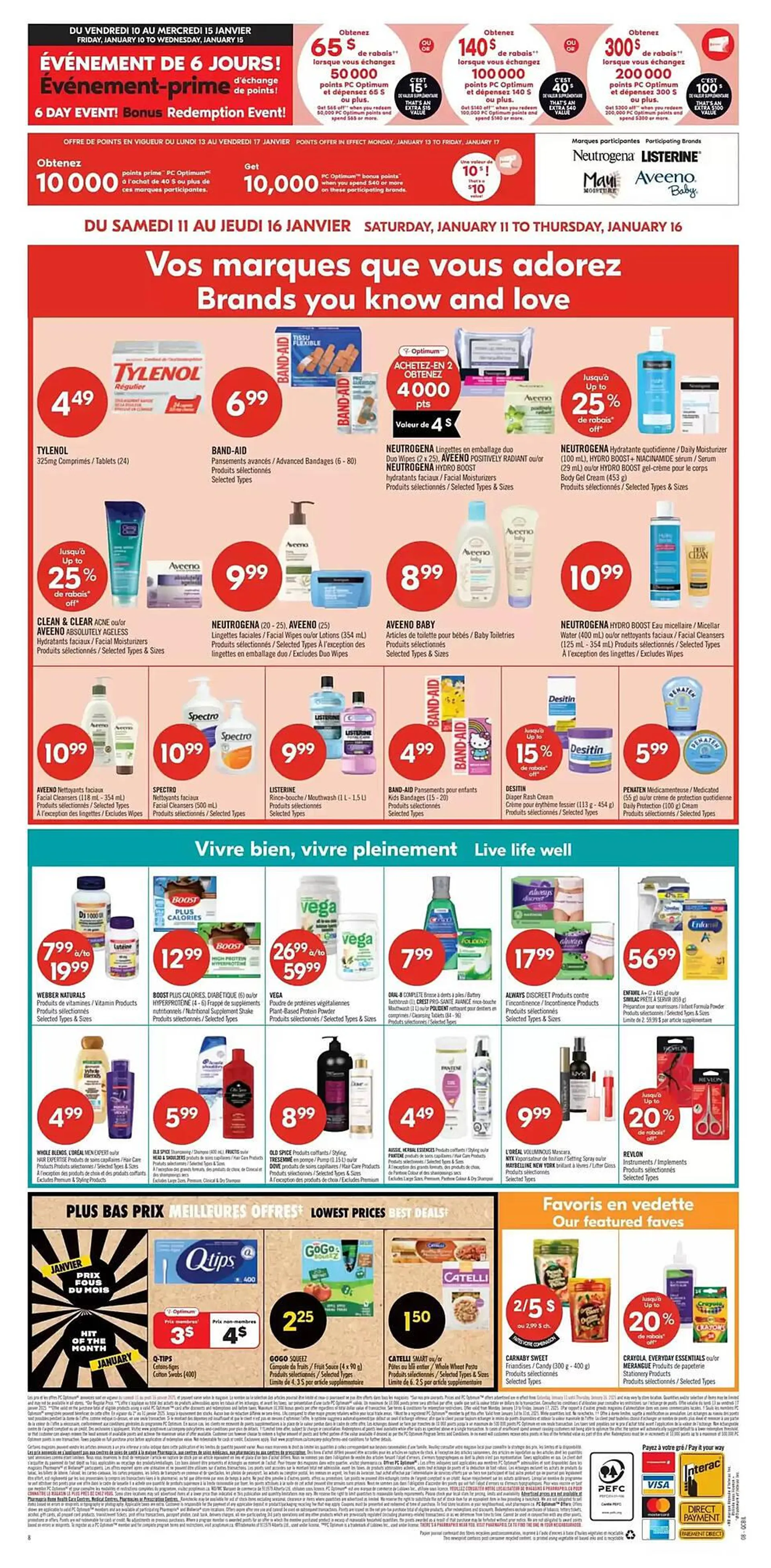 Shoppers Drug Mart flyer from January 11 to January 16 2025 - flyer page 13