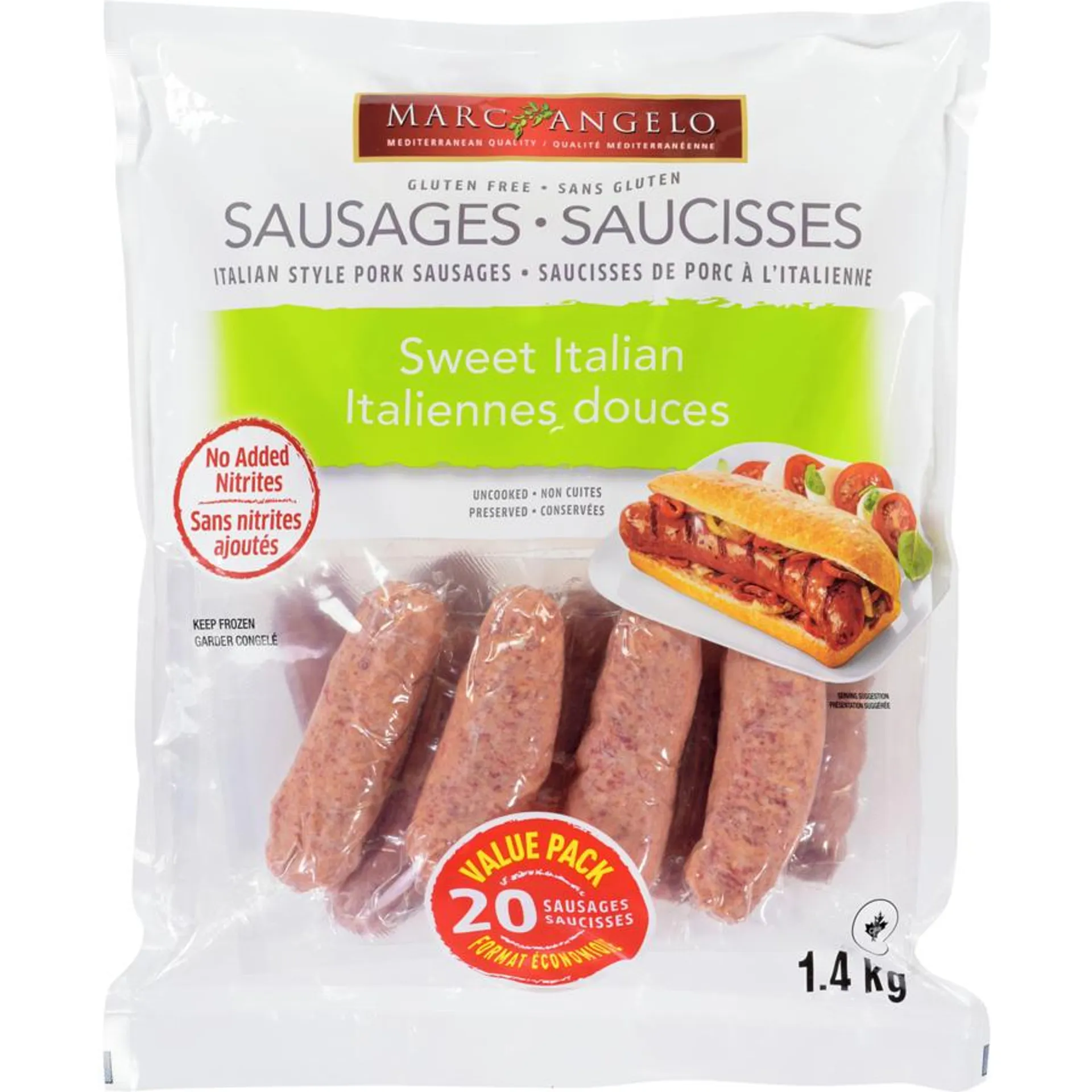 Italian Sausages, Sweet