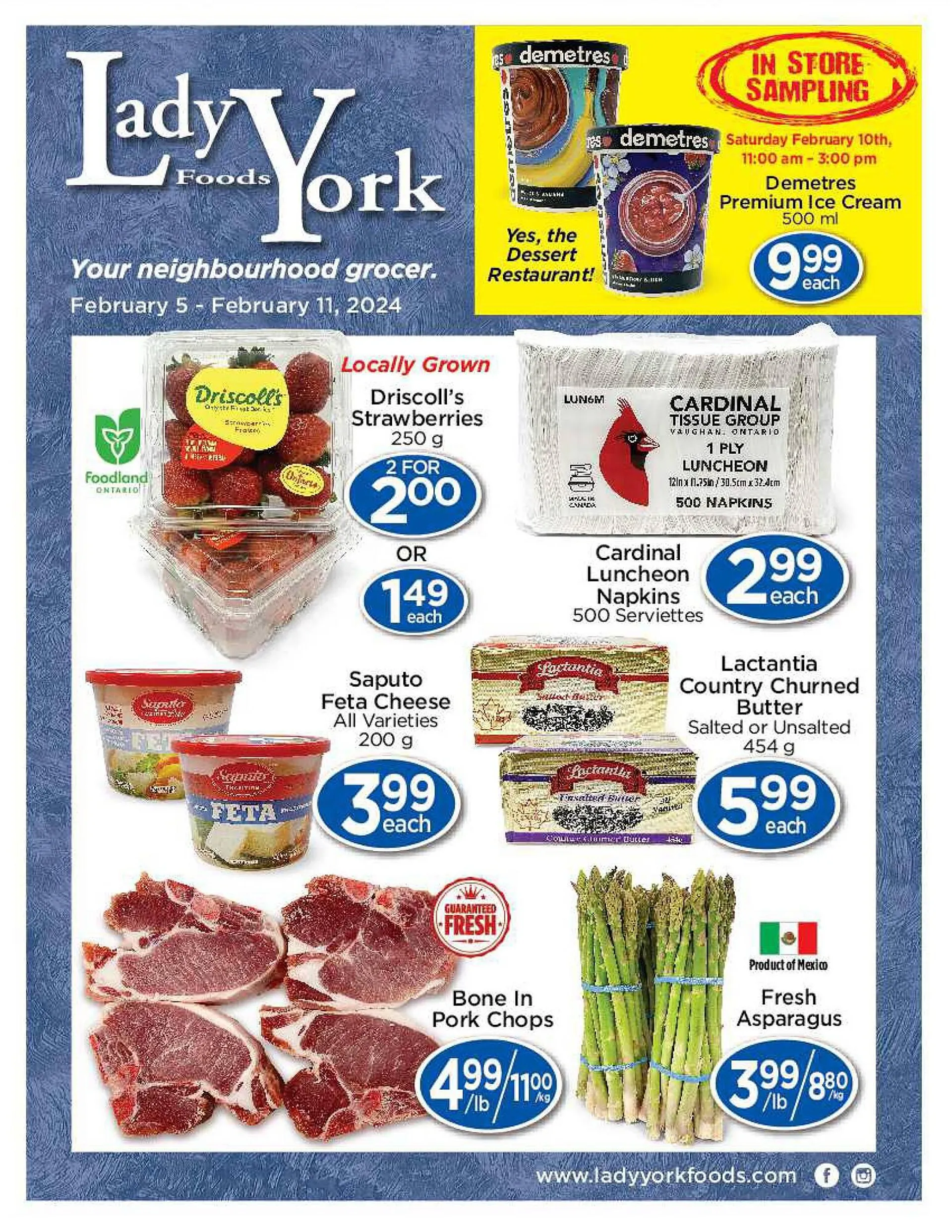 Lady York flyer from February 5 to February 11 2024 - flyer page 