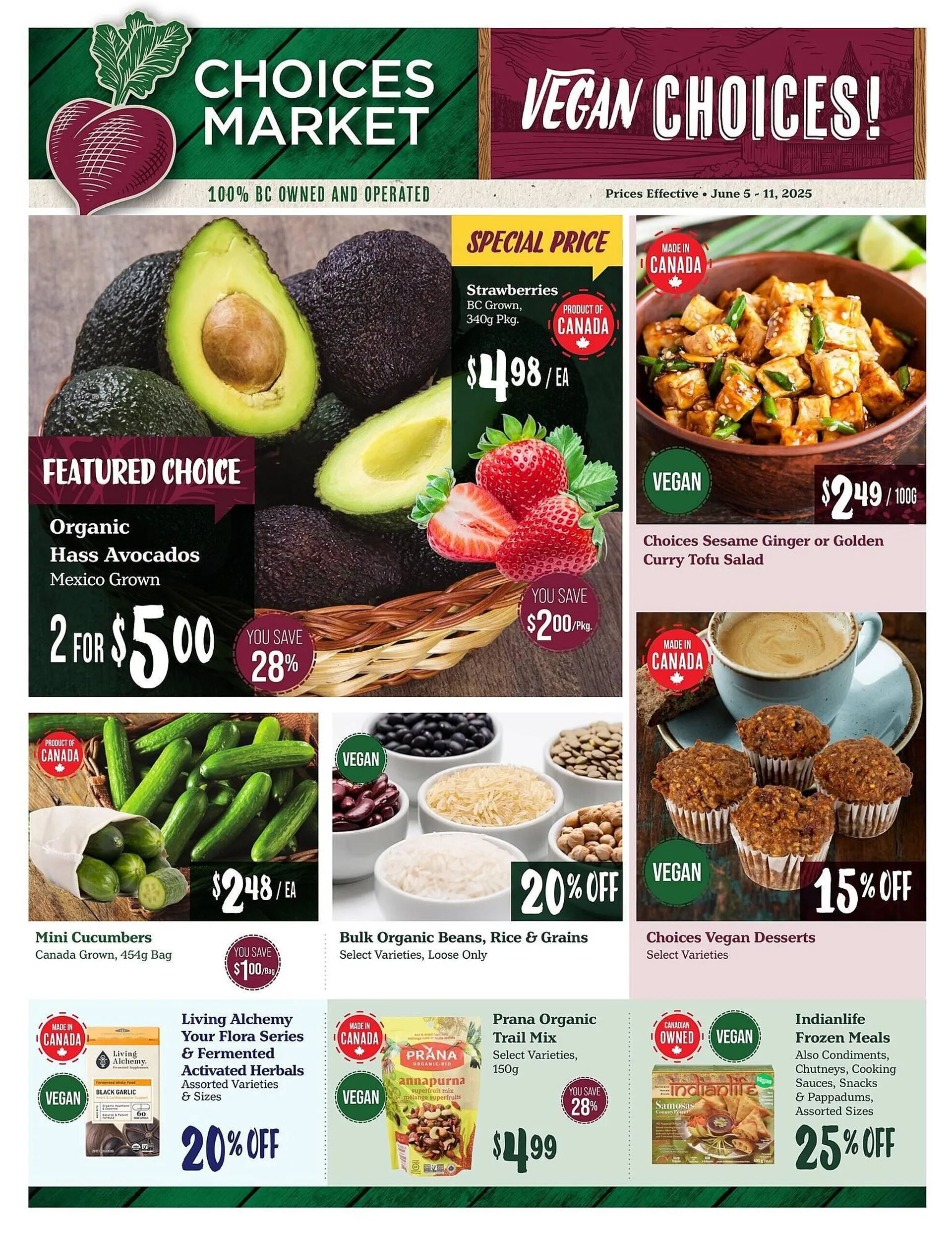 Choices Market flyer from June 5 to June 11 2025 - flyer page 1