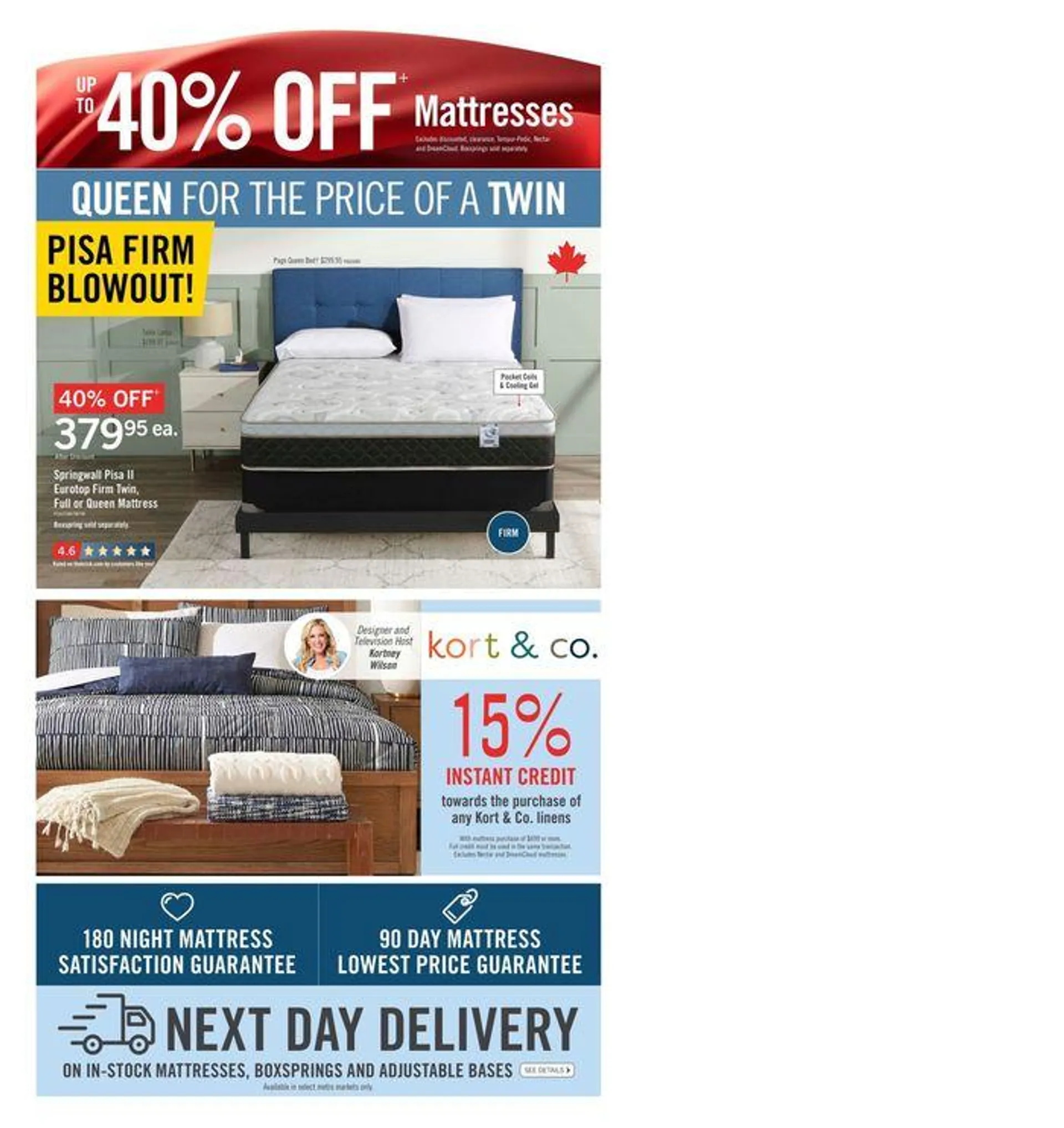 Brick Mattress Store from July 18 to July 31 2024 - flyer page 4