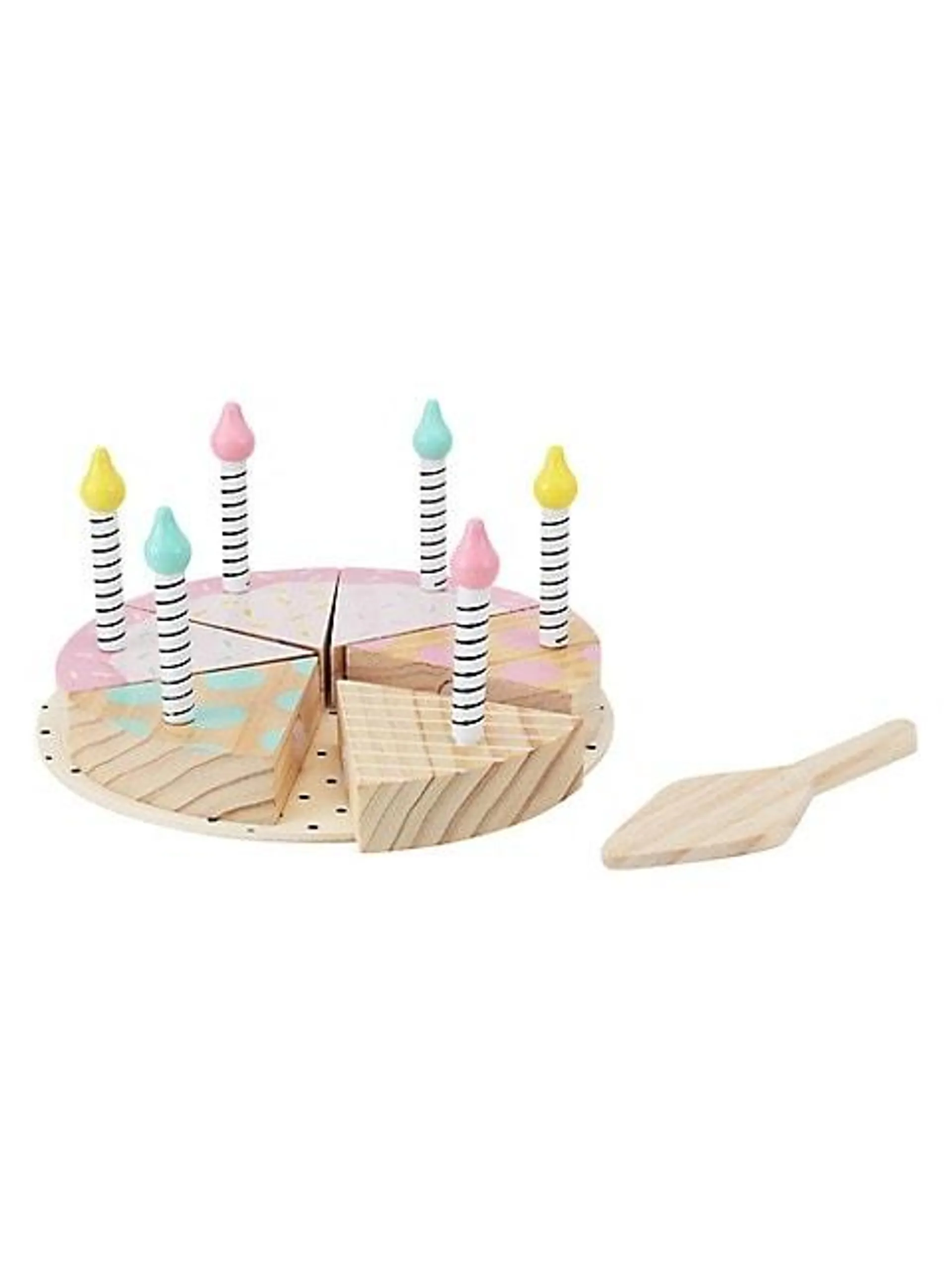 Wooden Toy Cake Set