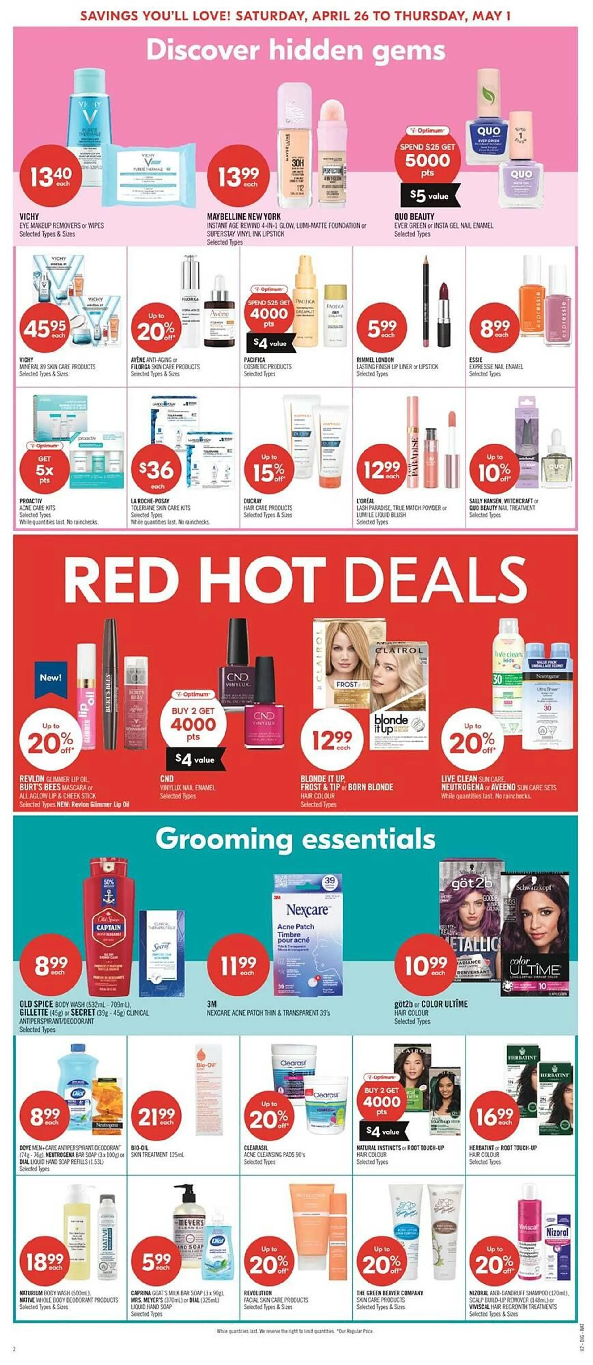 Shoppers Drug Mart flyer from April 29 to April 30 2025 - flyer page 17