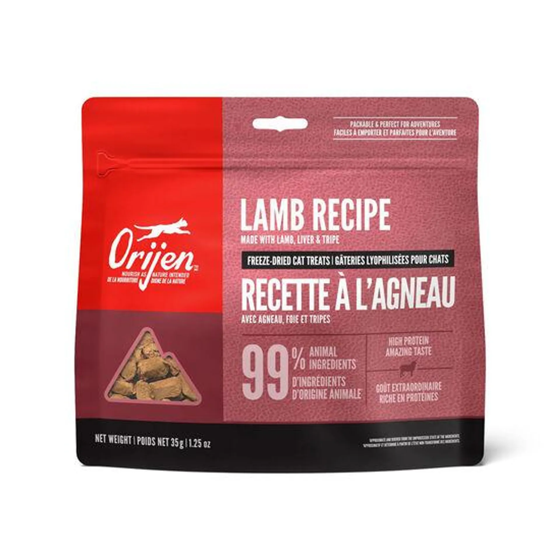 Grass-Fed Lamb Formula Freeze-Dried Cat Treats, 35 g