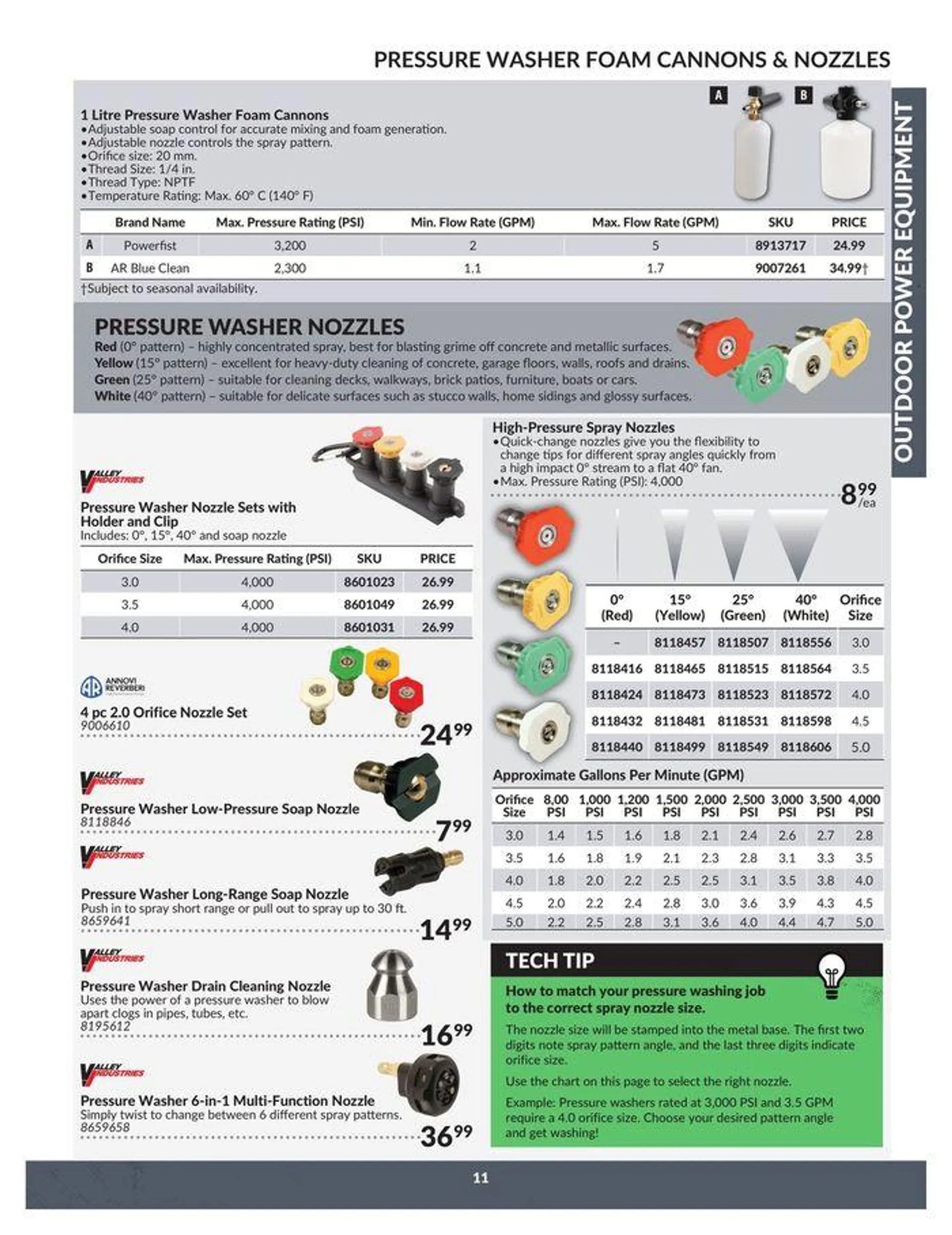 OUTDOOR POWER EQUIPMENT from April 23 to April 22 2025 - flyer page 11