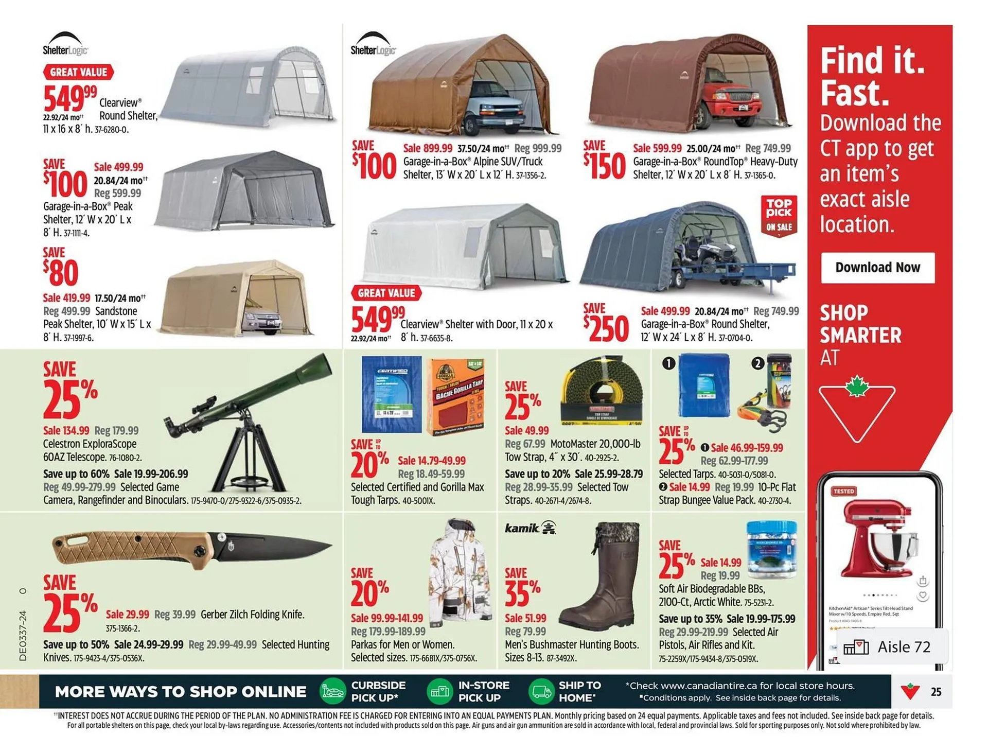 Canadian Tire flyer from September 5 to September 12 2024 - flyer page 25