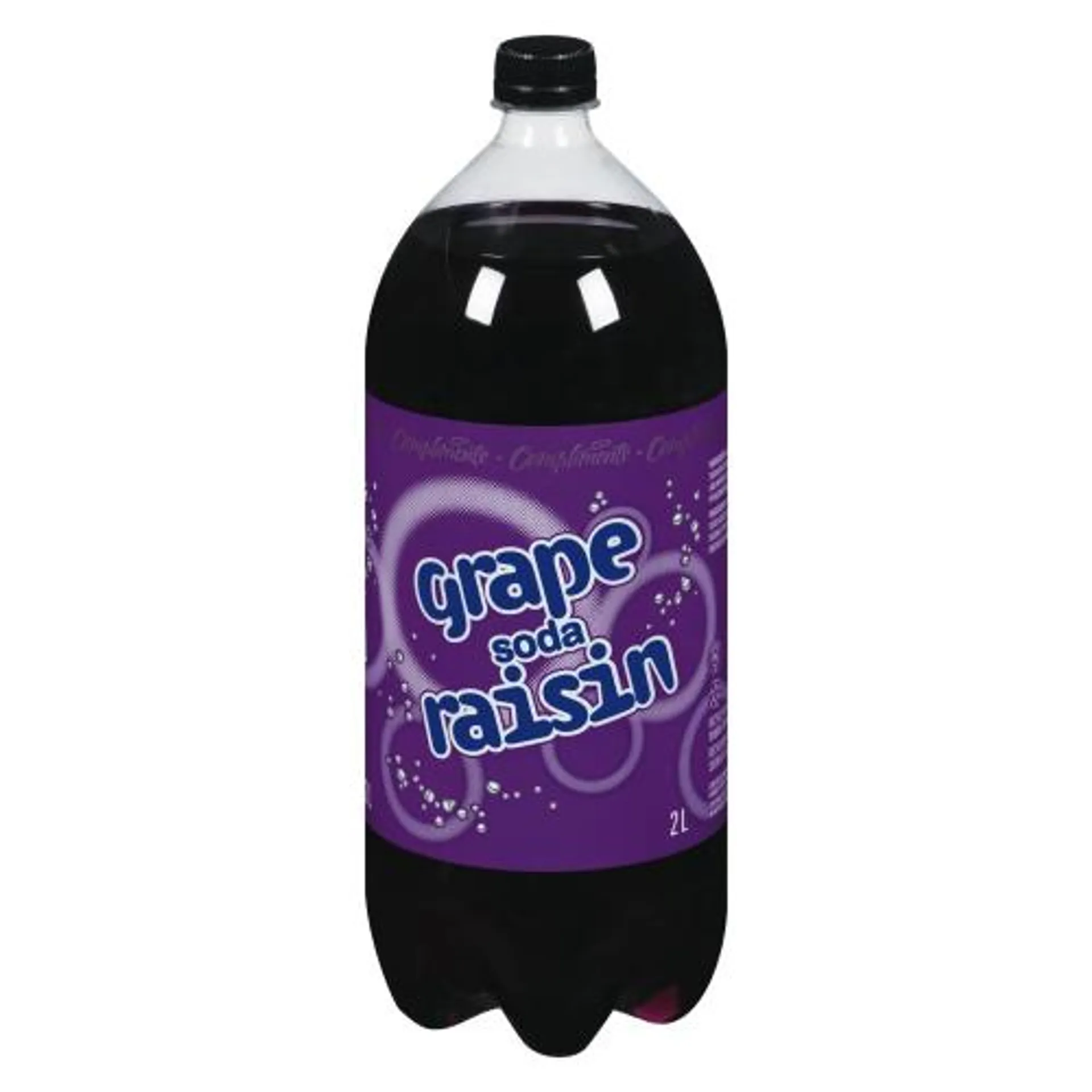 Compliments Grape Soda, 2 l