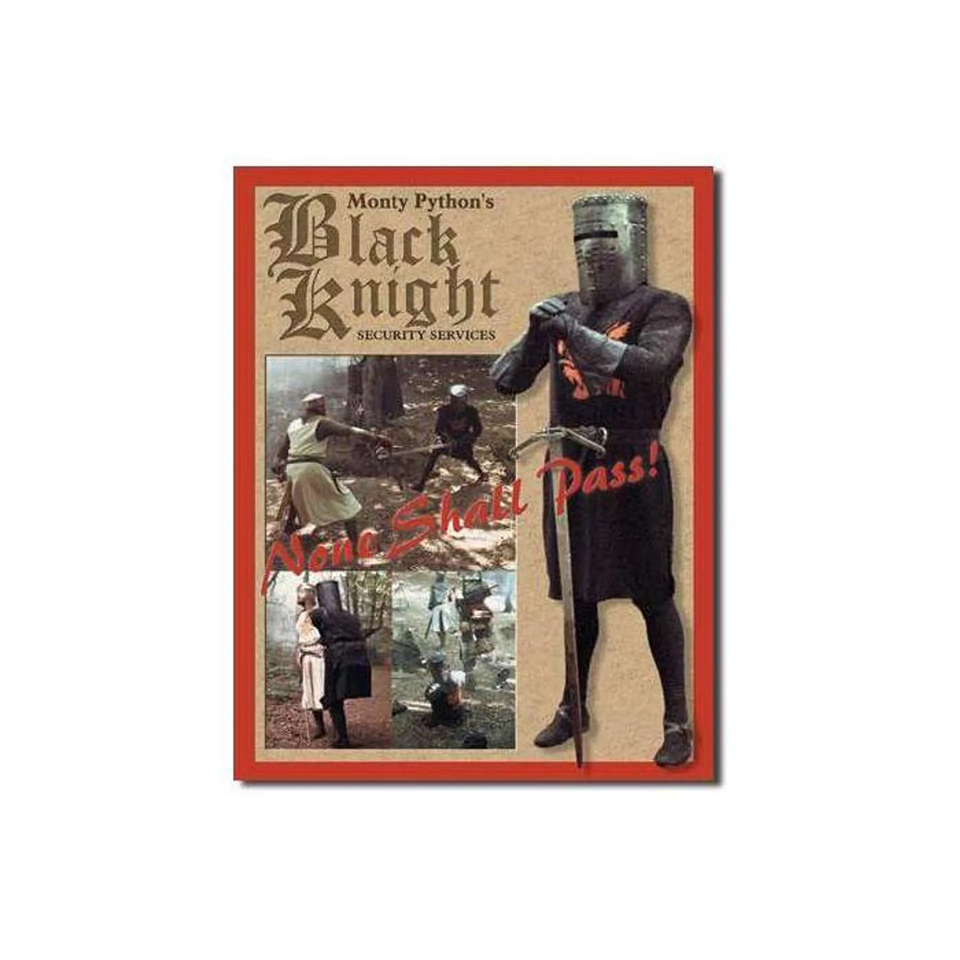 Monty Python - Black Knight Security Tin Sign