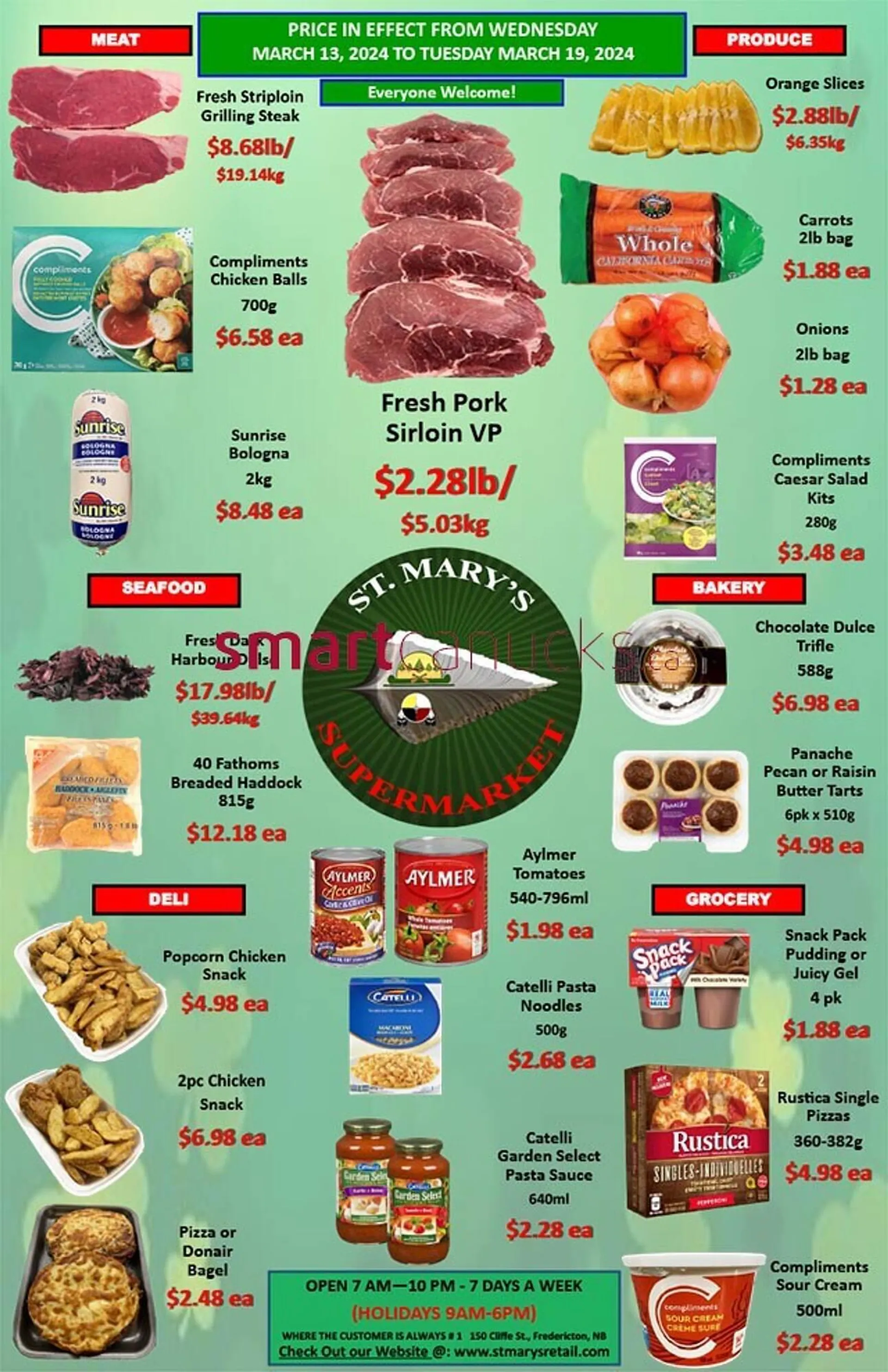 St. Mary's Supermarket flyer from March 13 to March 19 2024 - flyer page 