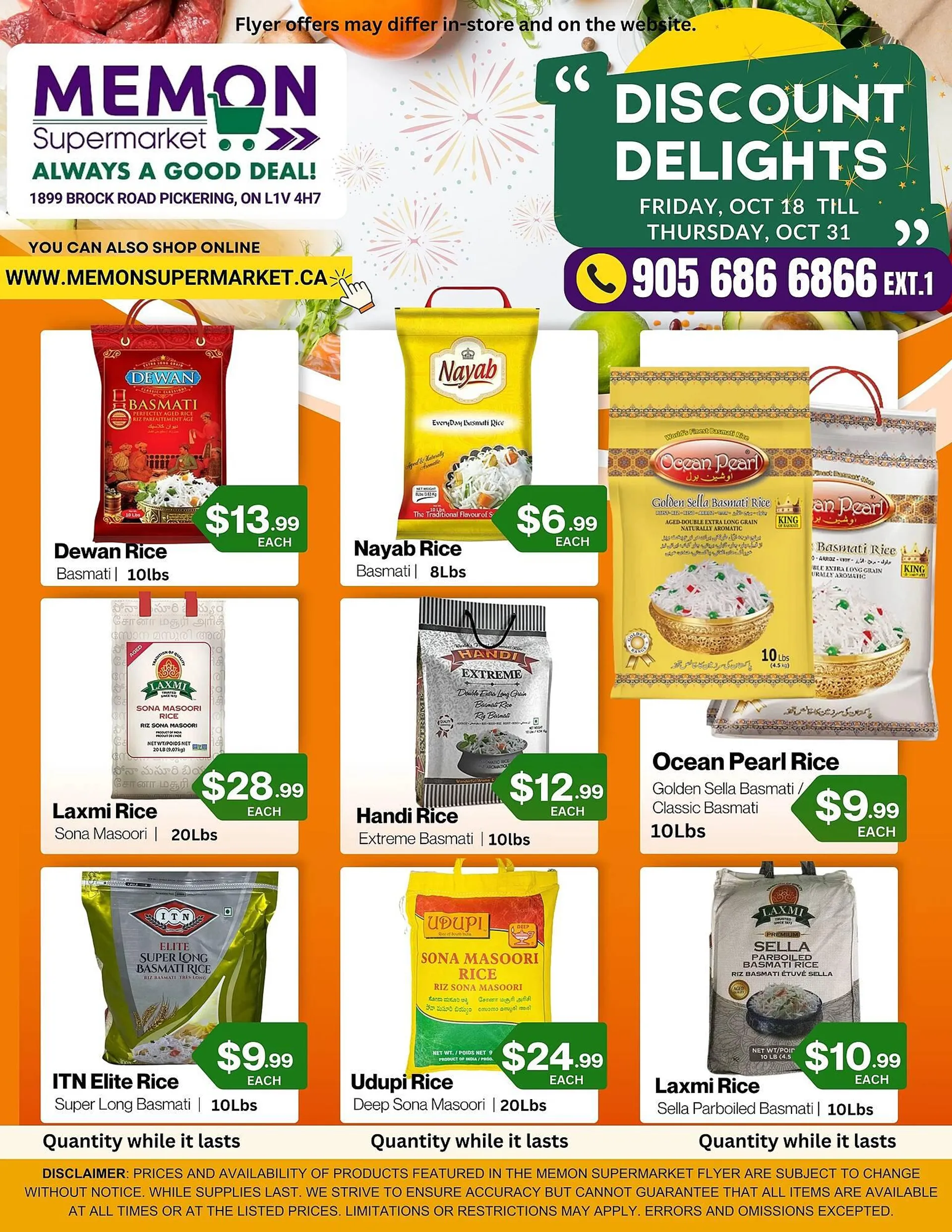 Memon Supermarket flyer - 1