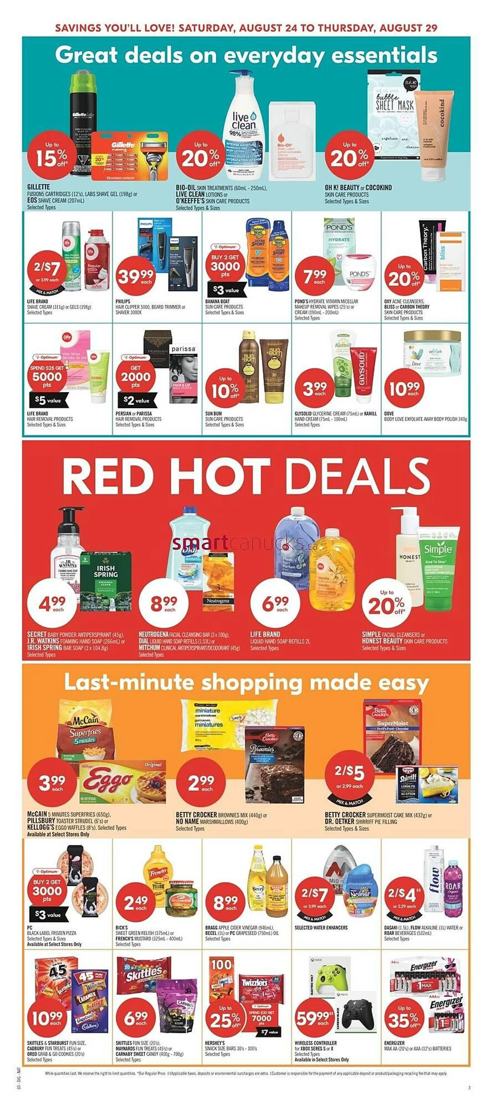 Shoppers Drug Mart flyer from August 22 to August 28 2024 - flyer page 21