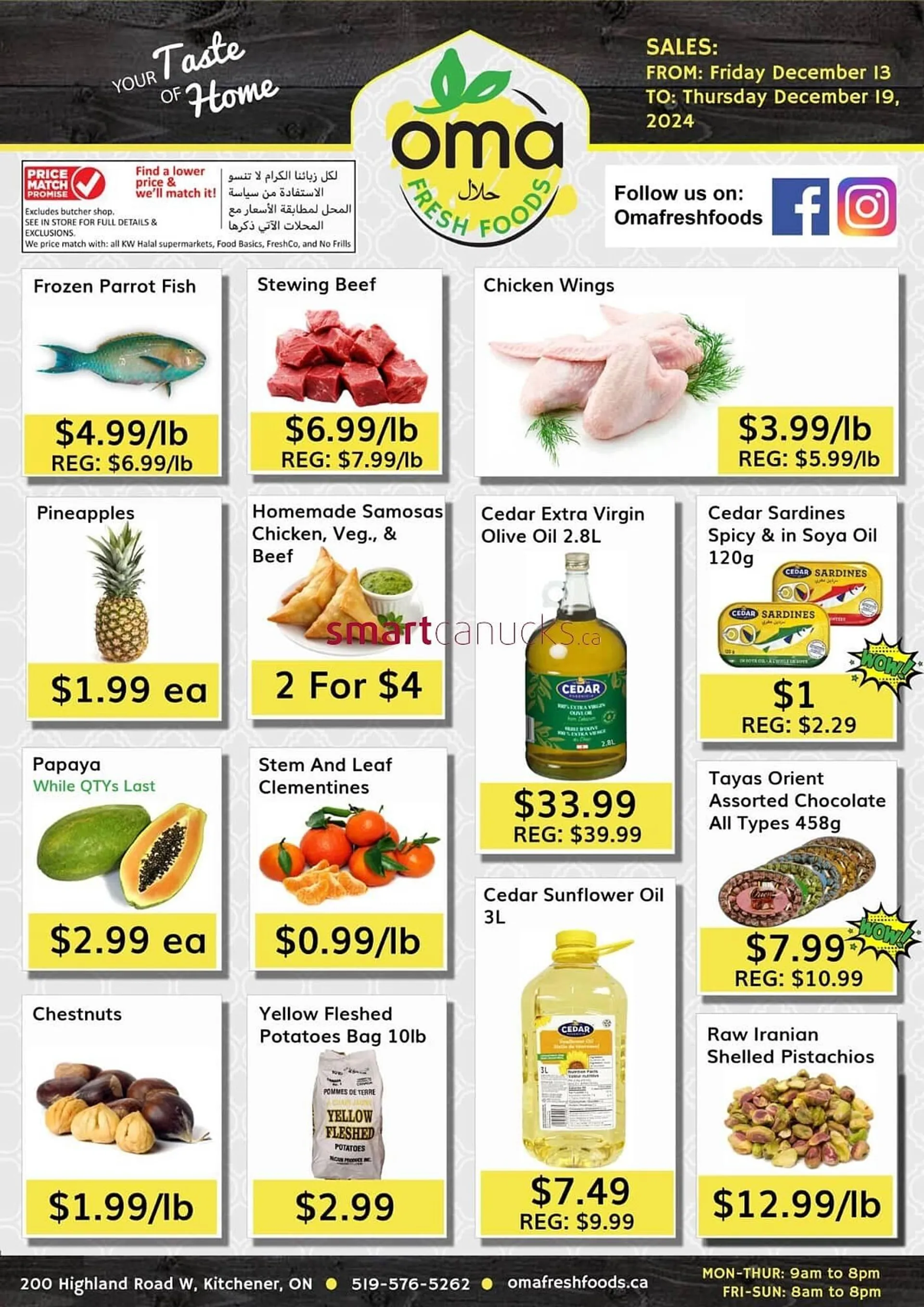 Oma Fresh Foods flyer - 1