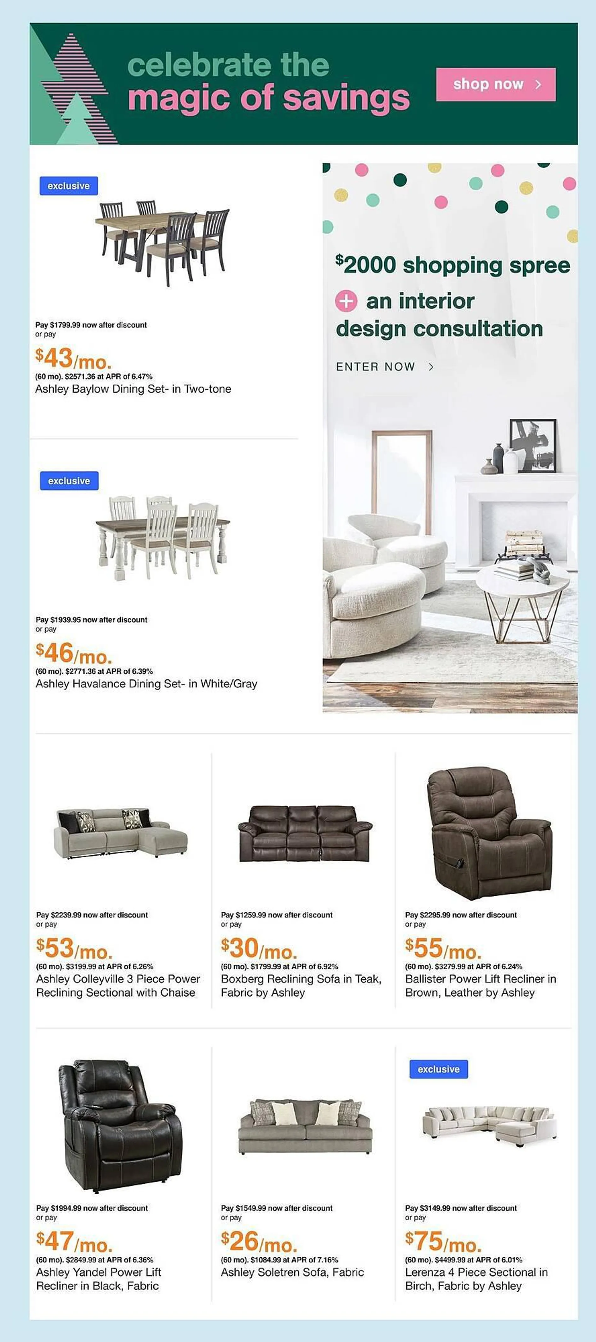 Ashley Furniture flyer from December 1 to December 11 2023 - flyer page 4