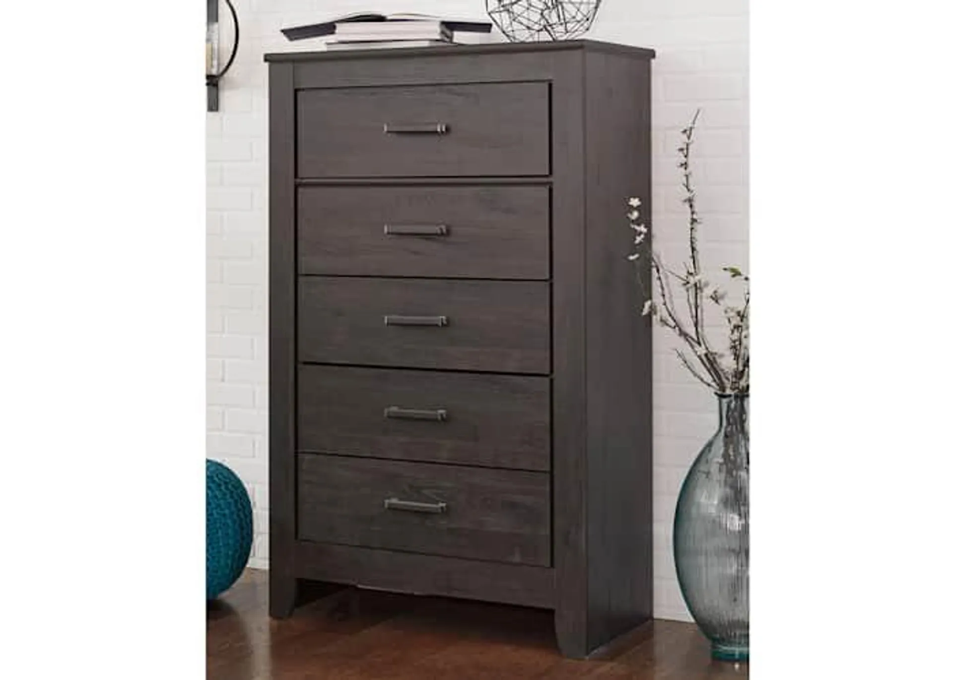 Brinxton Chest - Charcoal