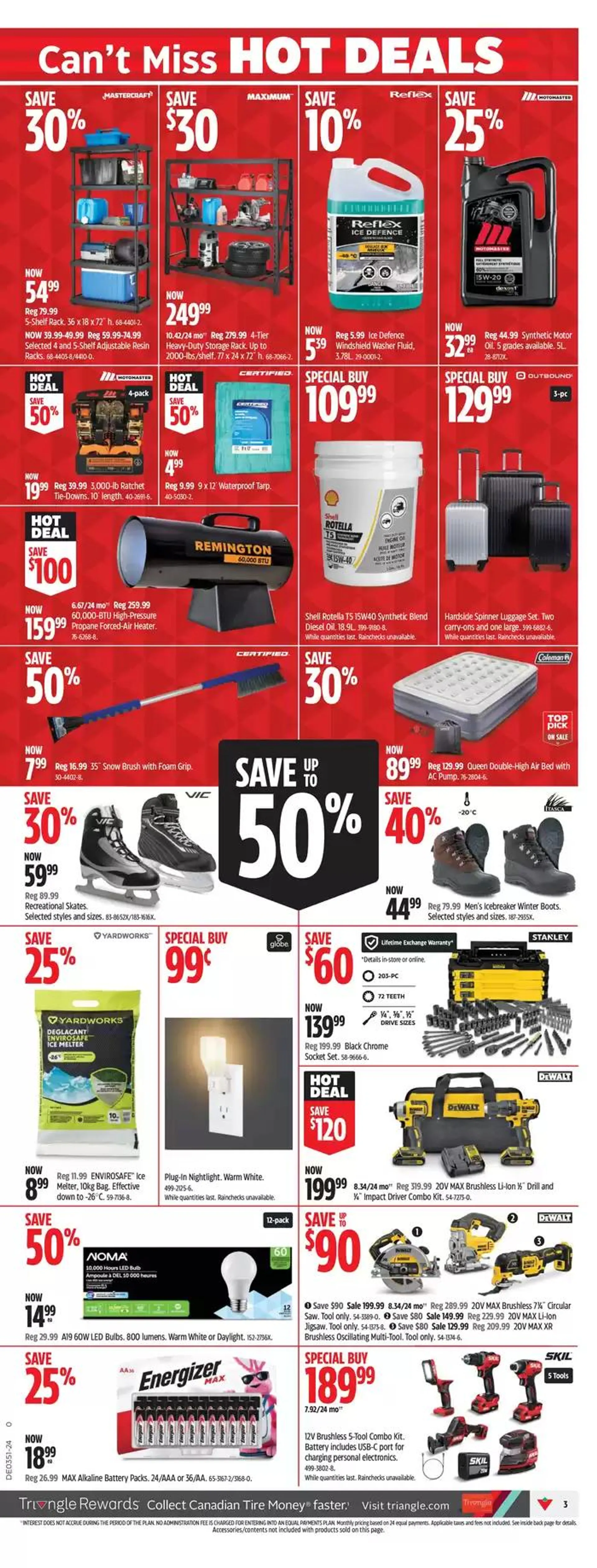 Canadian Tire weekly flyer from December 12 to December 22 2024 - flyer page 3