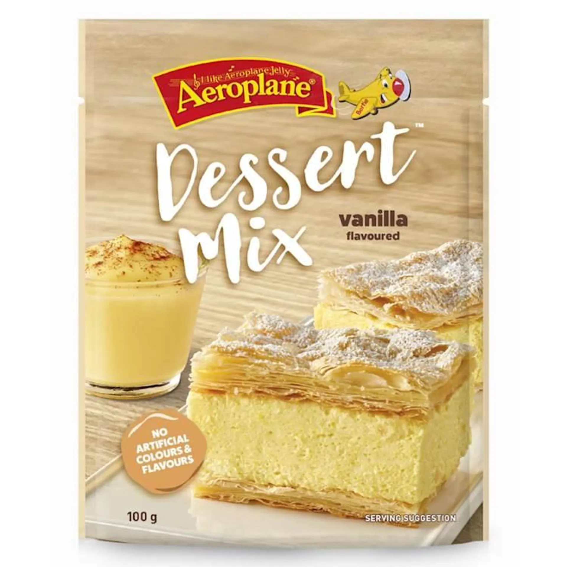 Aeroplane Jelly Dessert Mix Vanilla