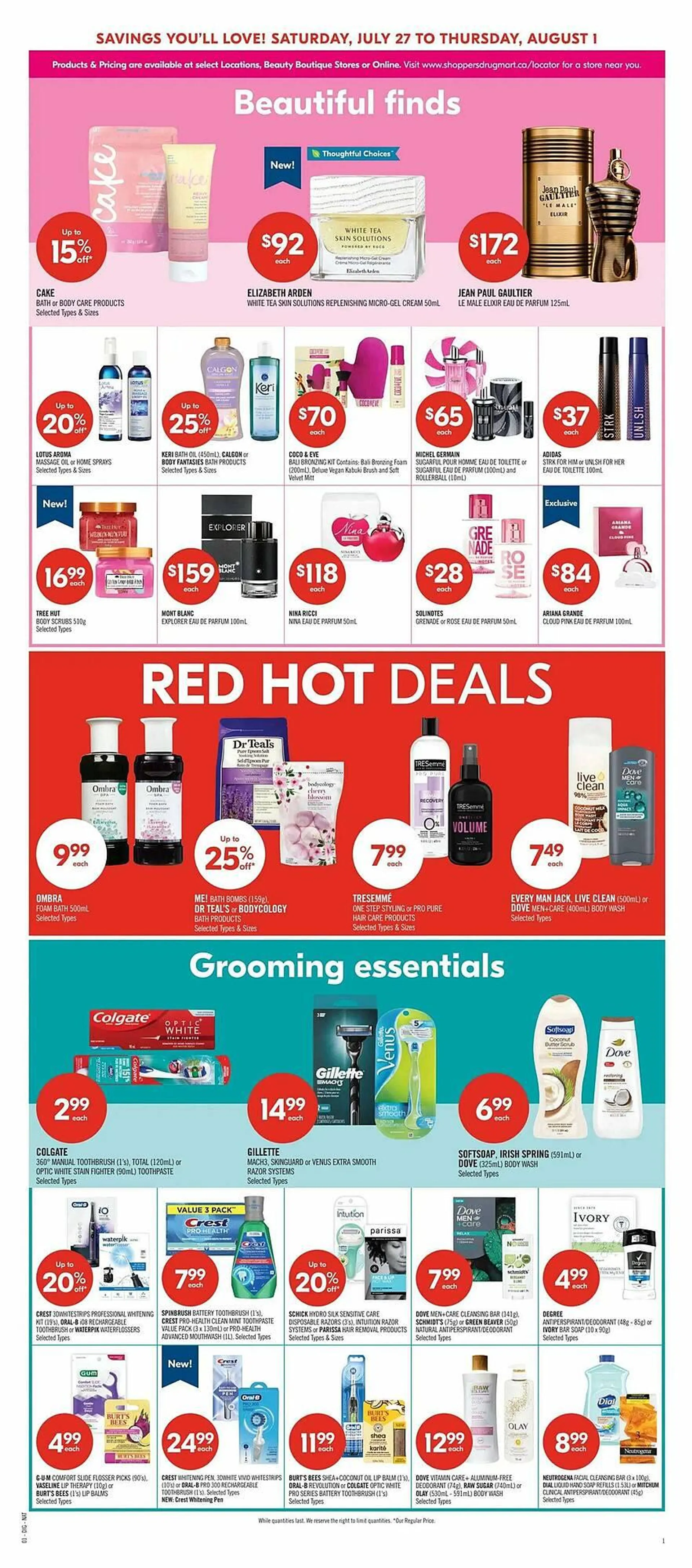 Shoppers Drug Mart flyer from July 27 to August 2 2024 - flyer page 14