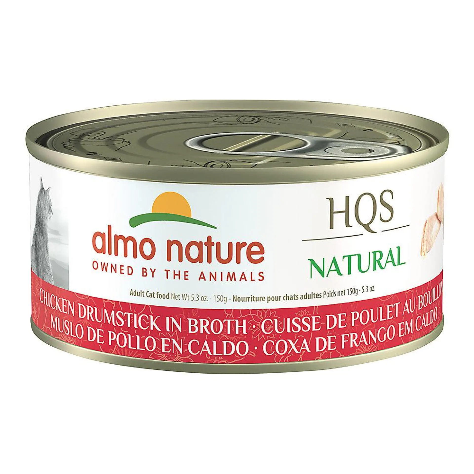 Almo Nature Wet Cat Food - Chicken Drumstick in Broth