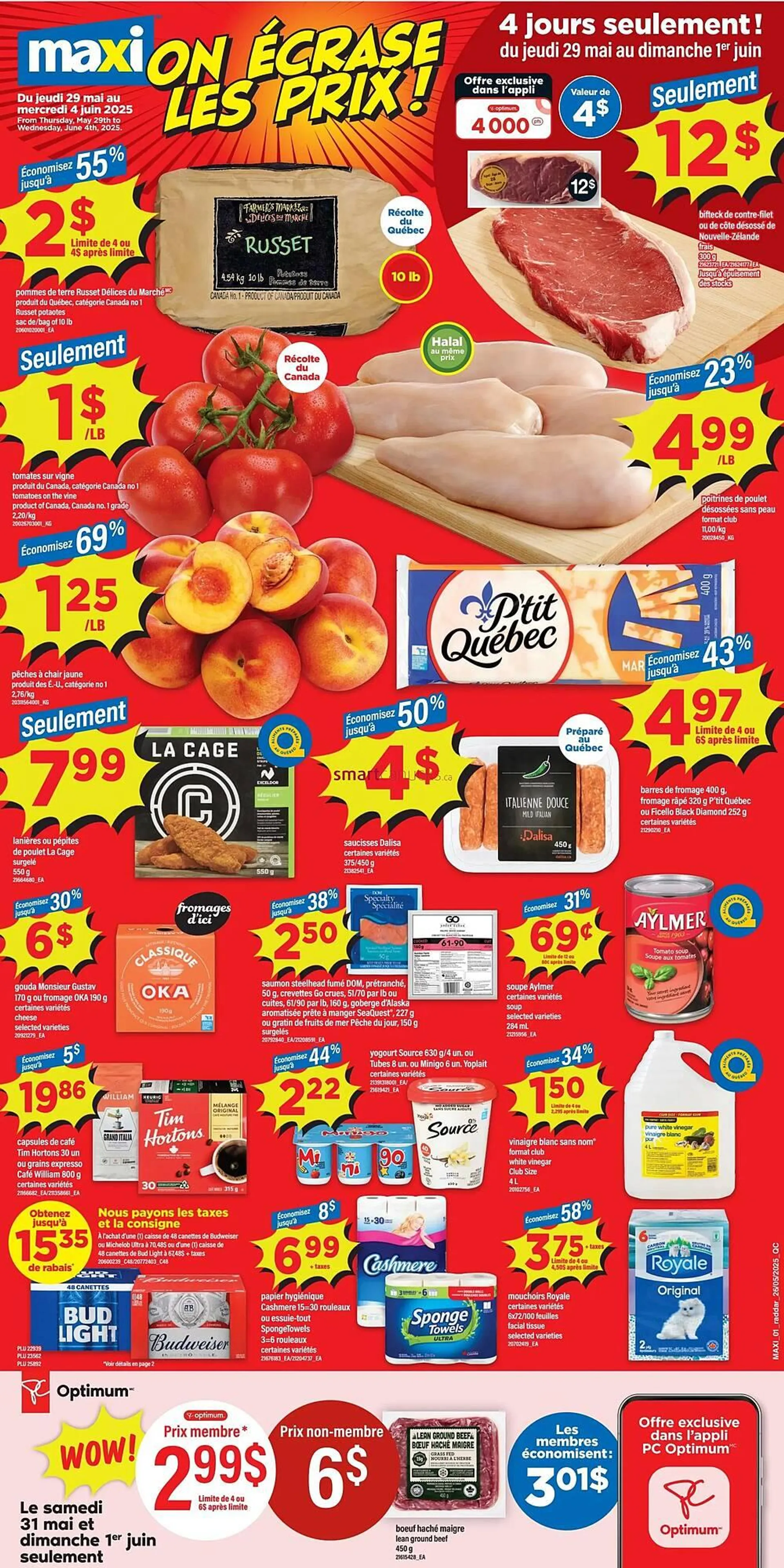 Maxi flyer from May 29 to June 4 2025 - flyer page 1