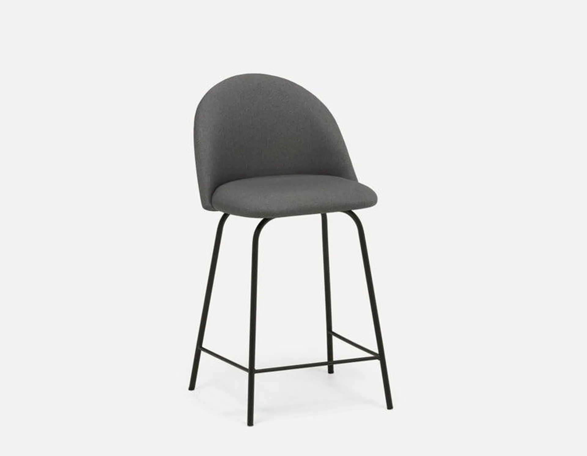 LAVAL Counter stool with backrest 61 cm