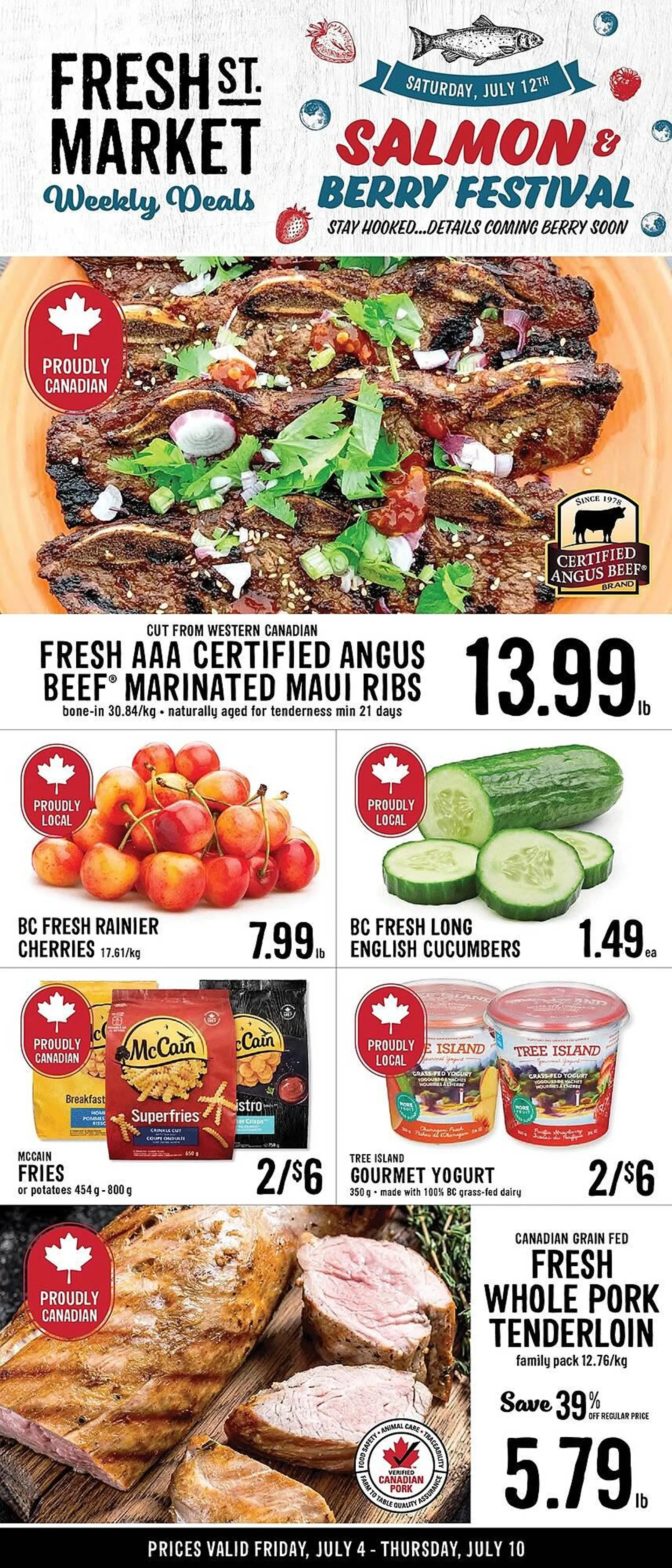 Fresh St Market flyer - 1