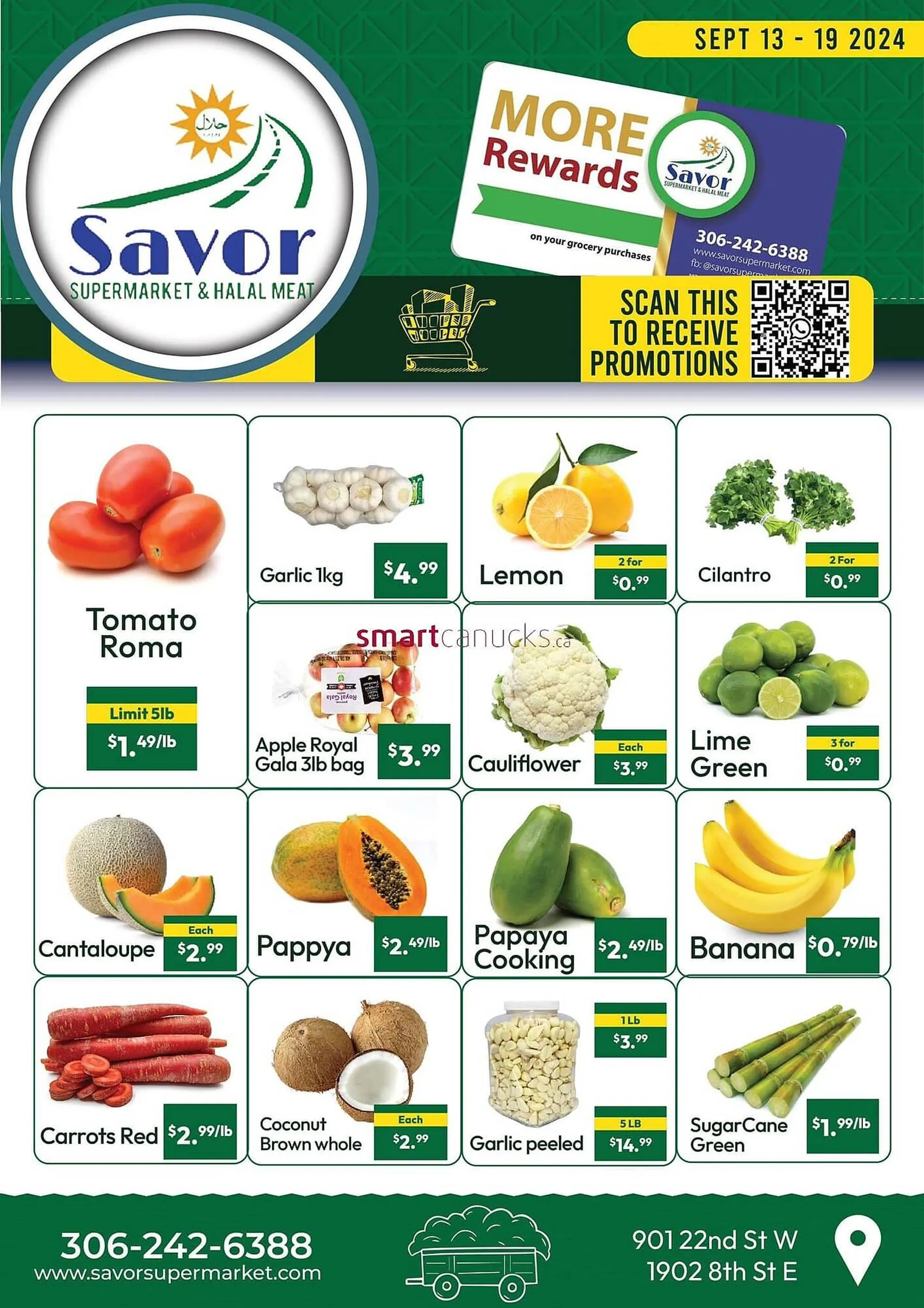 Savor Supermarket flyer - 1