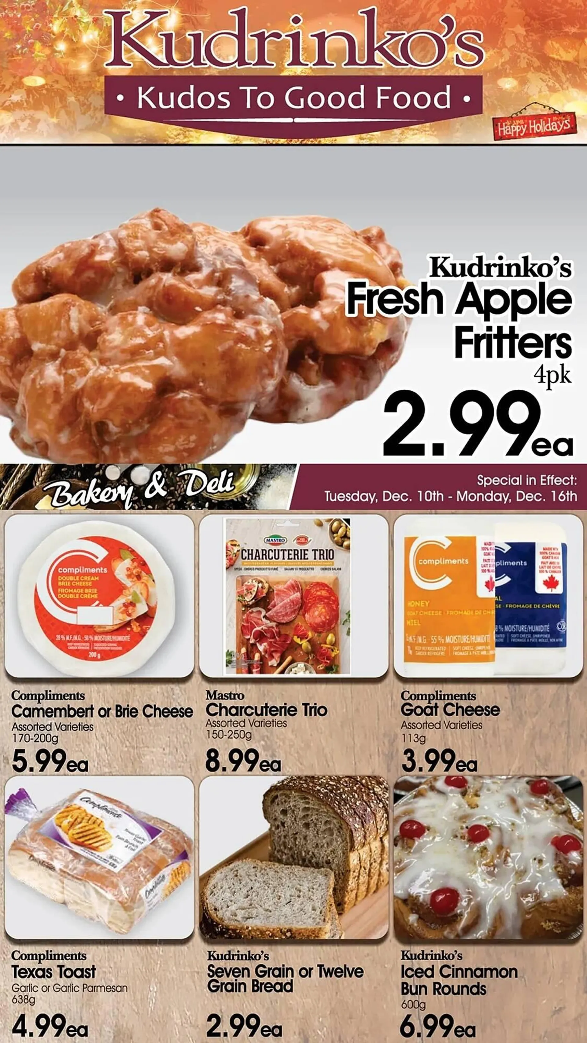 Kudrinko's flyer from December 12 to December 18 2024 - flyer page 2