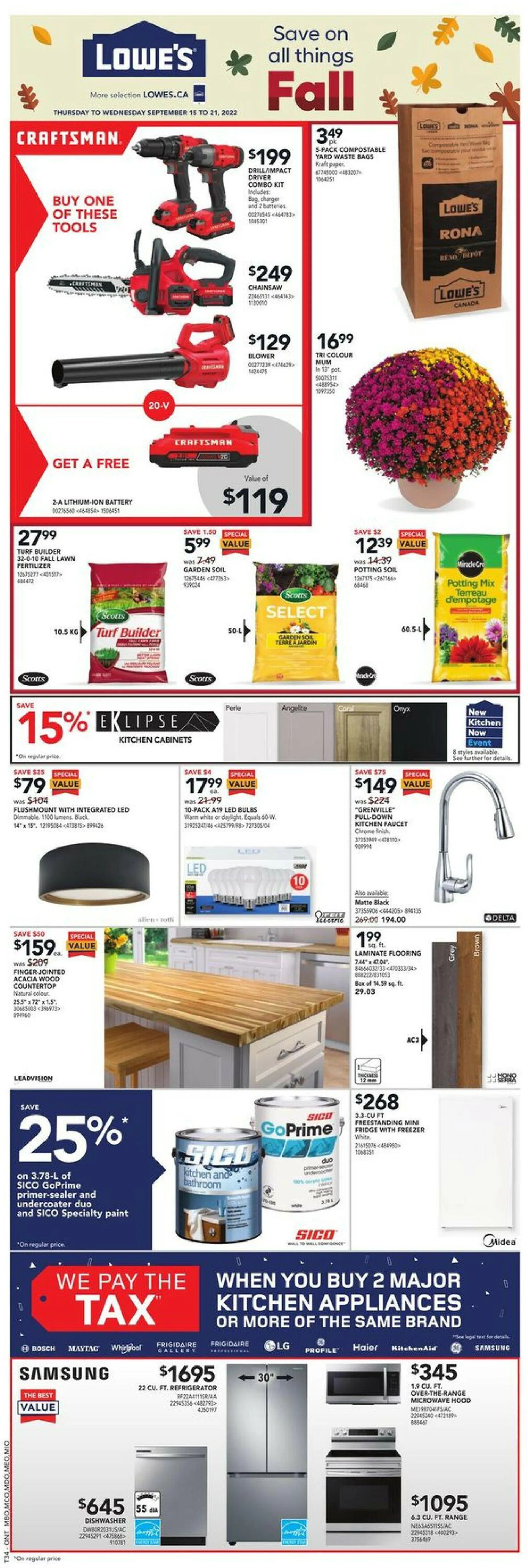 Lowes Current flyer - 1