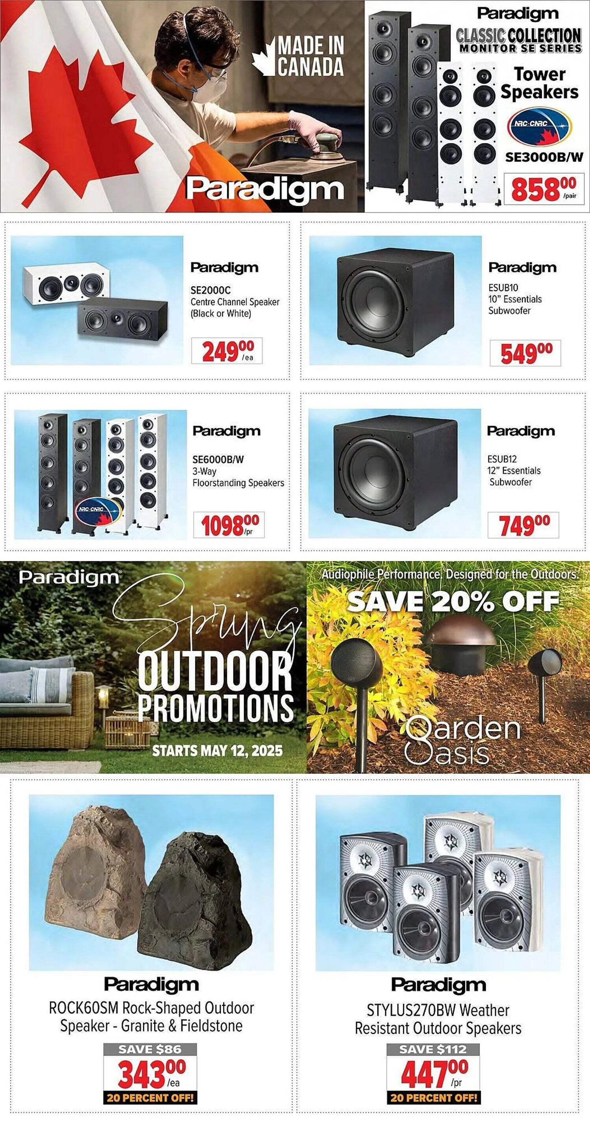 2001 Audio Video flyer from May 9 to May 15 2025 - flyer page 13
