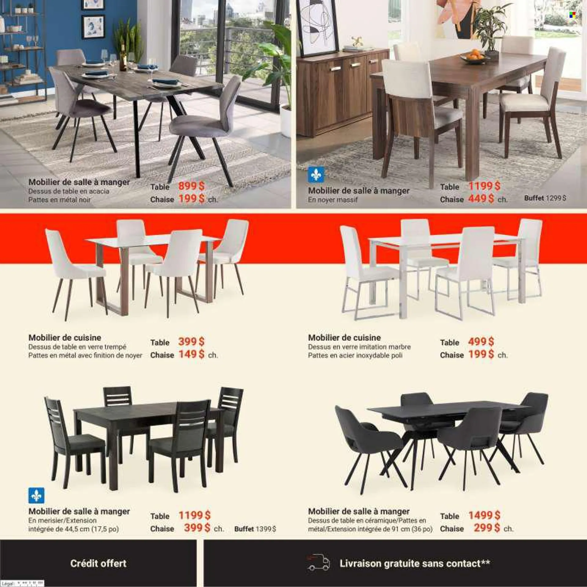Brault &amp; Martineau Flyer - August 04, 2022 - August 31, 2022 - Sales products - table. Page 3.