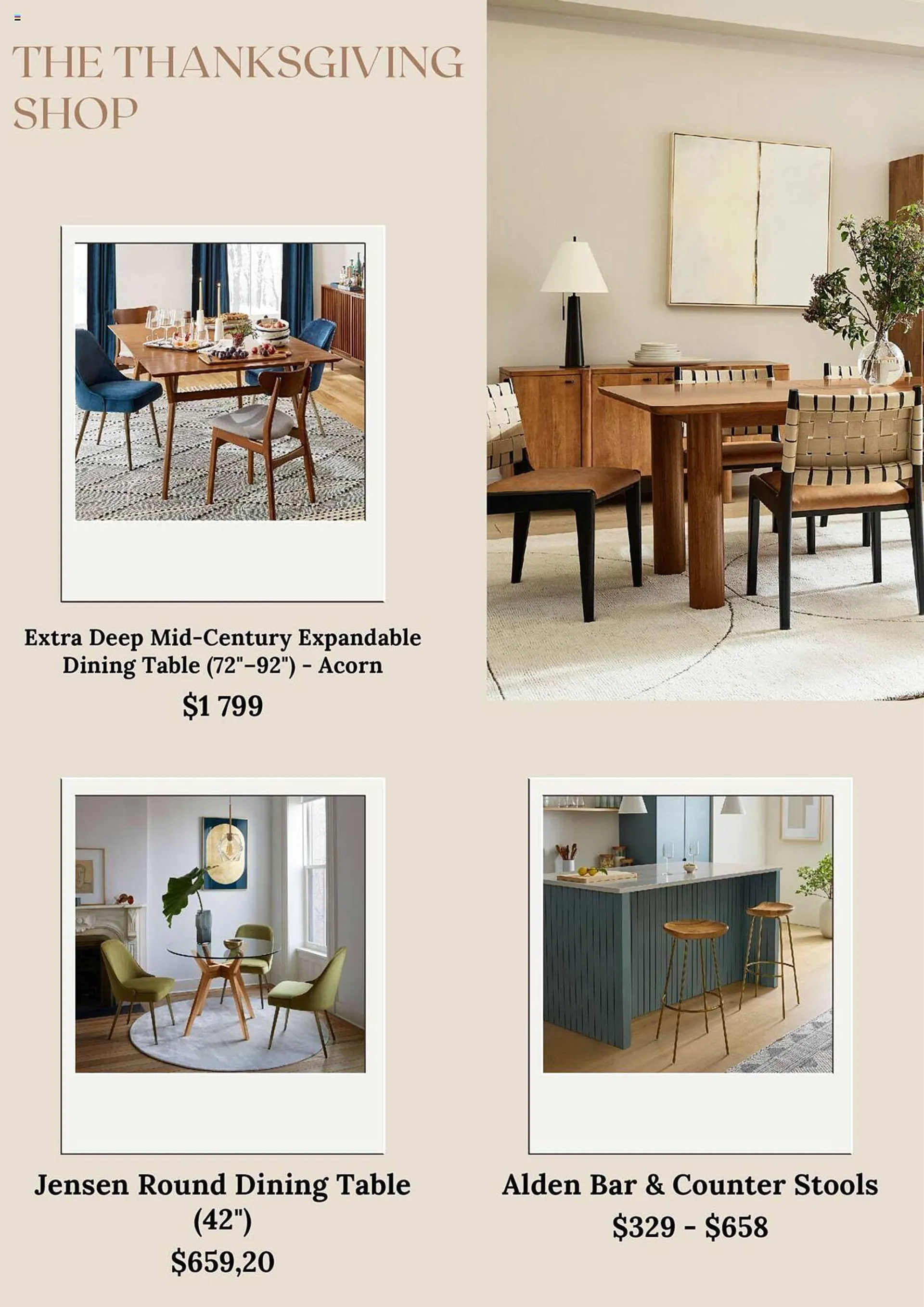 West Elm flyer from September 13 to October 8 2024 - flyer page 2