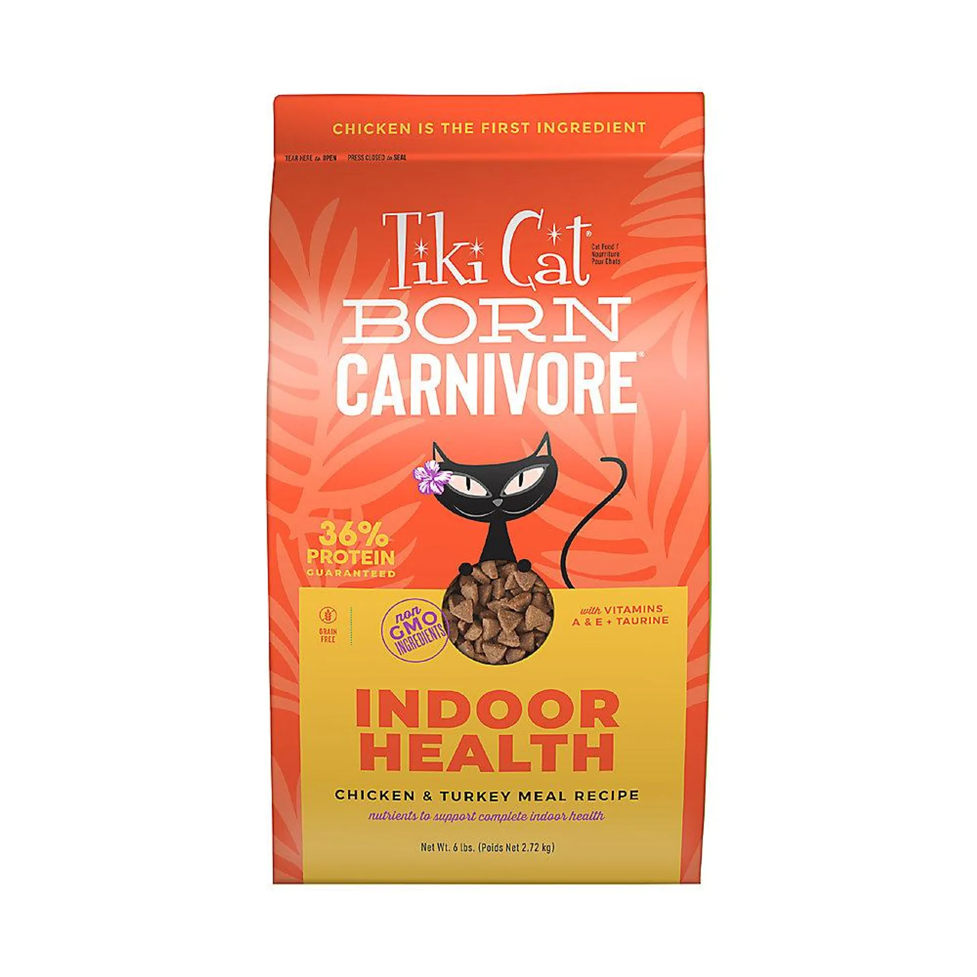 Tiki Cat® Born Carnivore Indoor Health Cat Food - Grain & Potato Free, High Protein