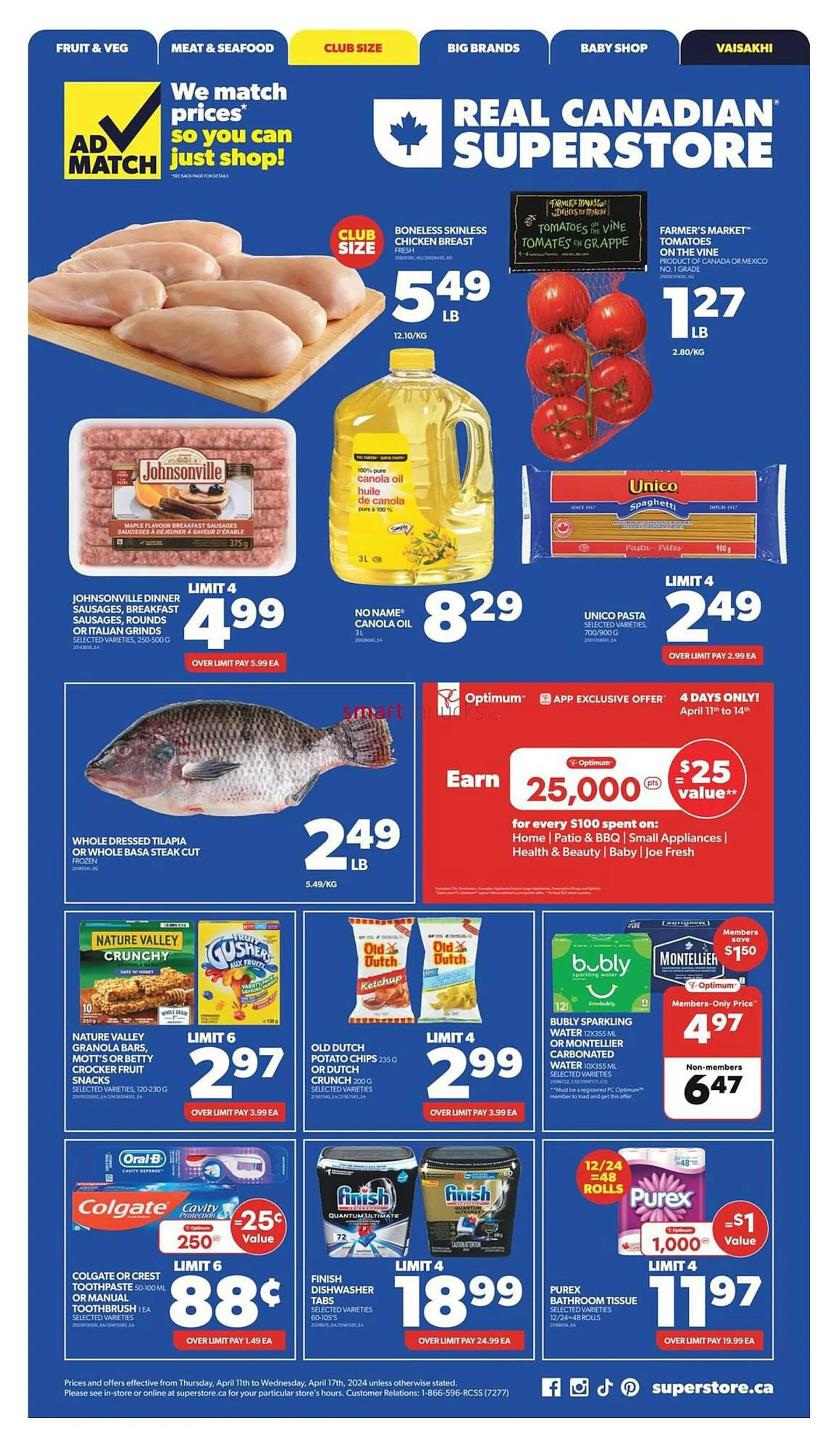 Real Canadian Superstore flyer from April 11 to April 17 2024 - flyer page 2