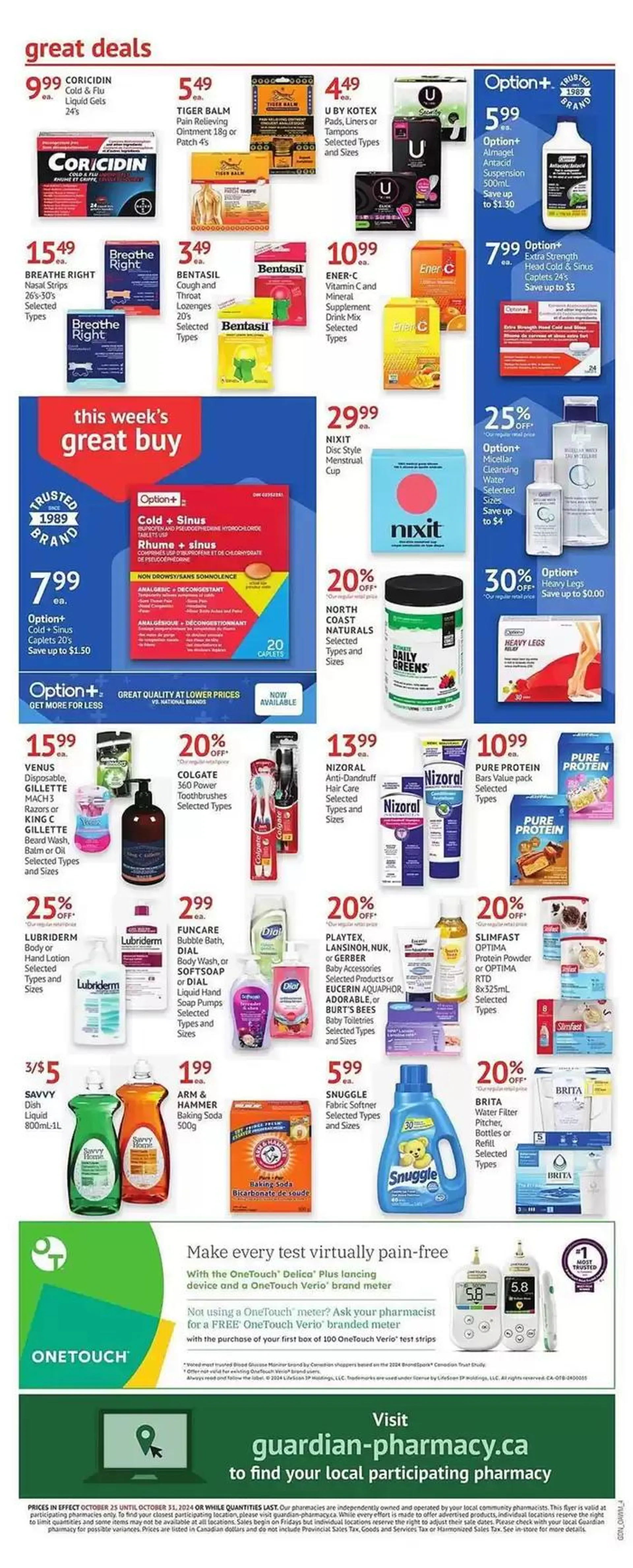 Guardian Pharmacy weekly flyer from October 25 to October 31 2024 - flyer page 14