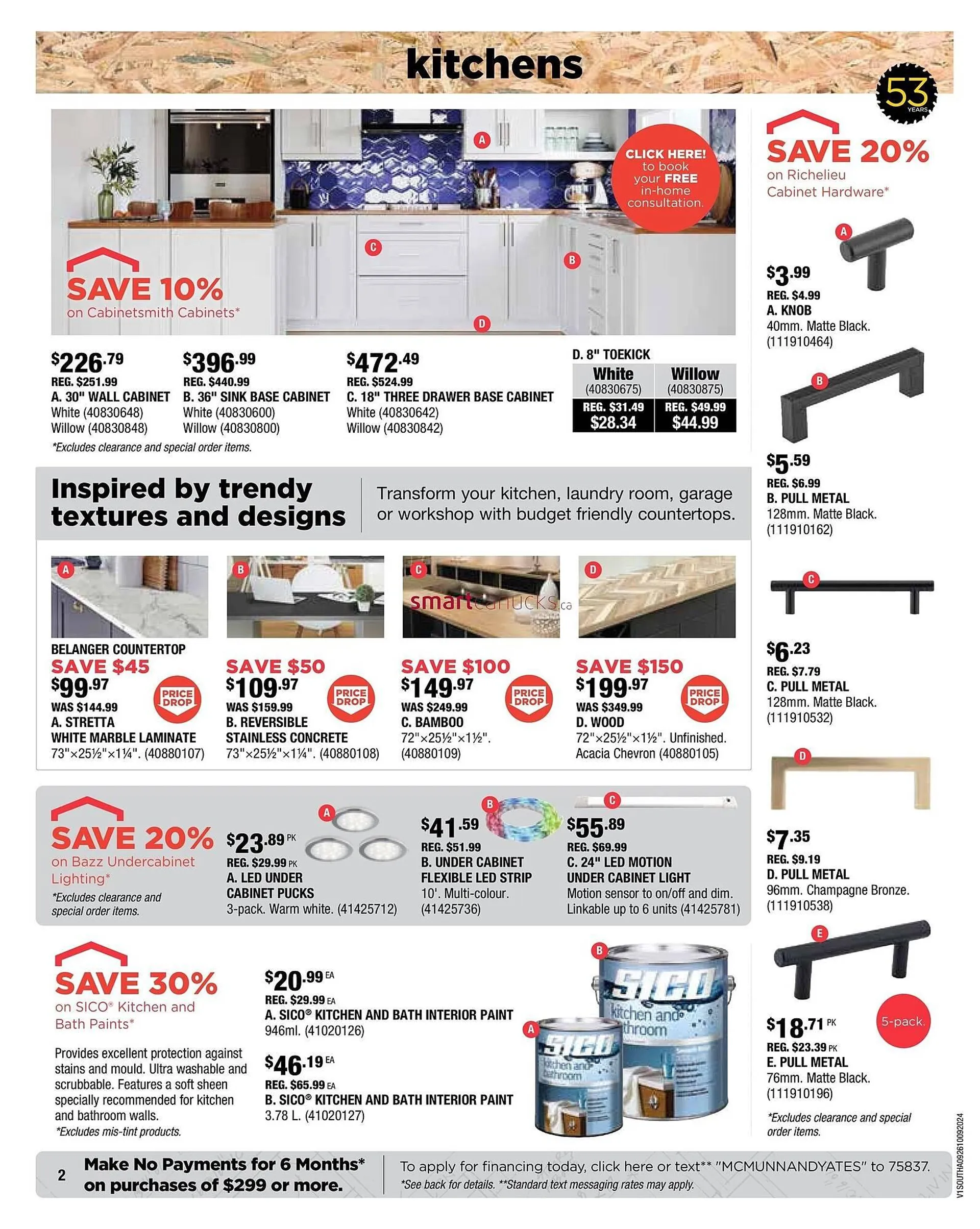 McMunn & Yates Building Supplies flyer from September 26 to October 2 2024 - flyer page 2