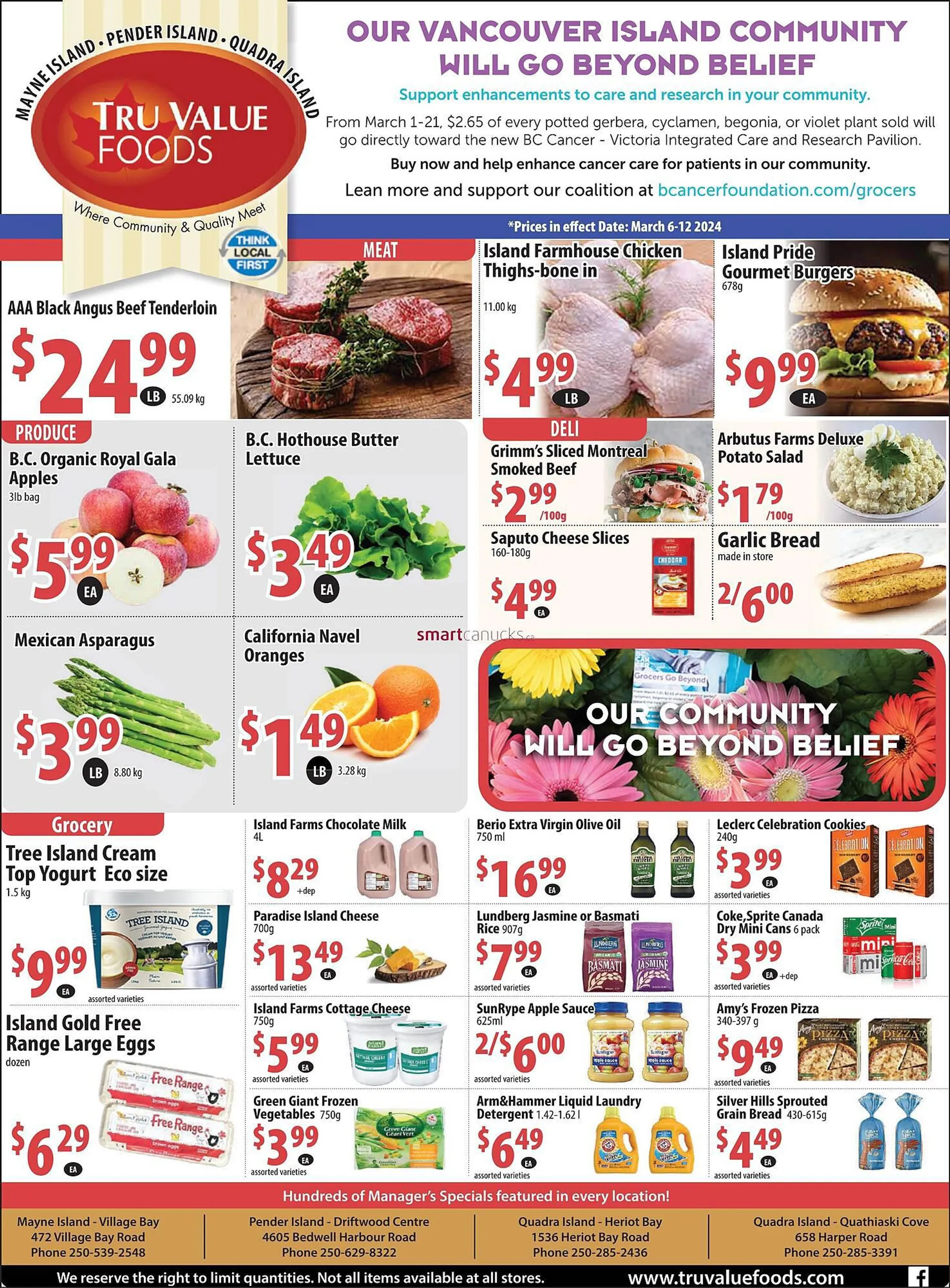 Tru Value Foods flyer from March 6 to April 2 2024 - flyer page 