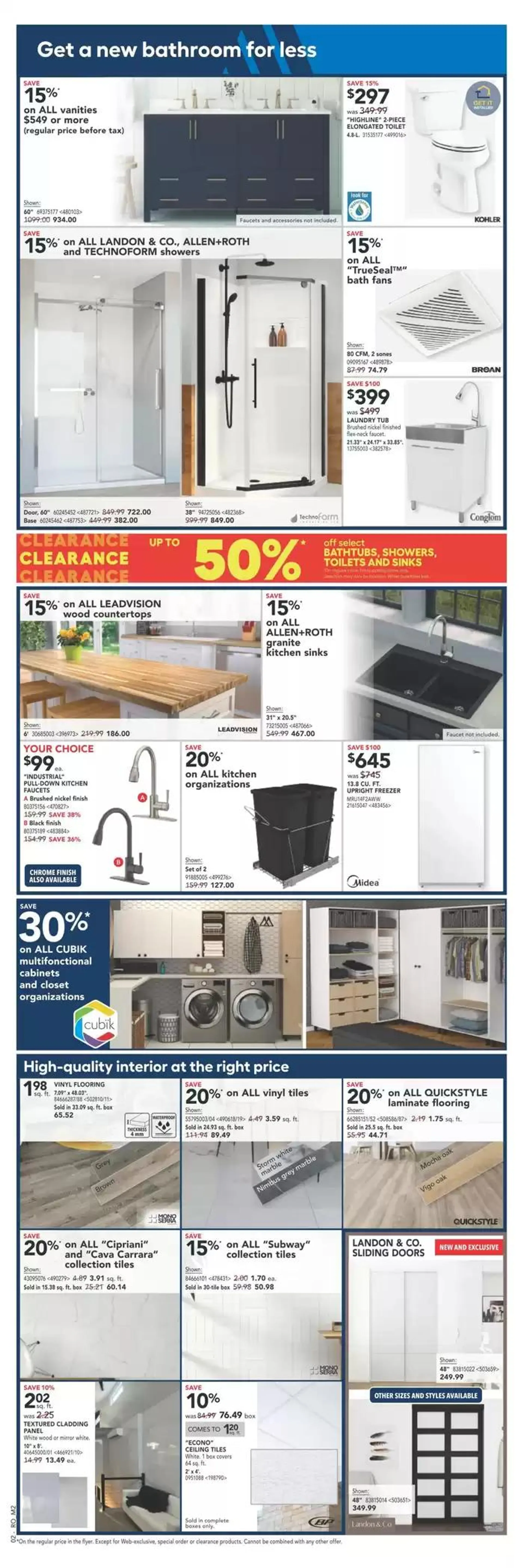 RONA Weekly ad from January 2 to January 8 2025 - flyer page 4