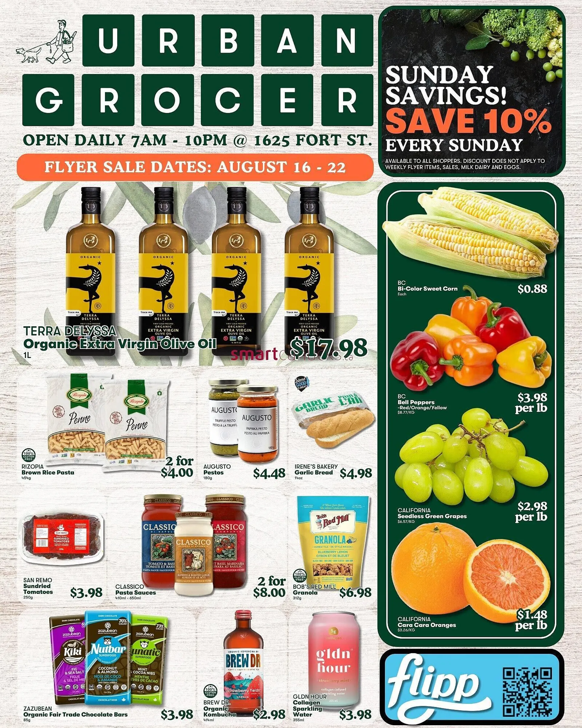 Urban Grocer flyer - 1