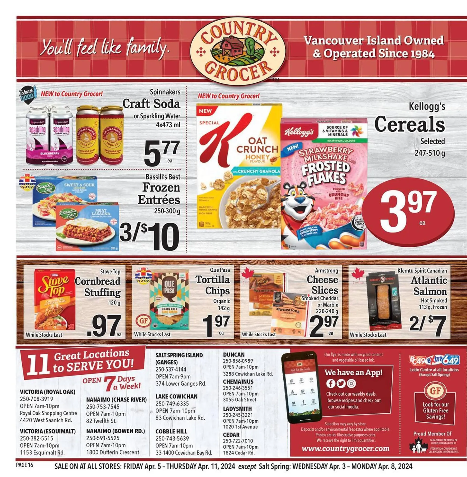 Country Grocer flyer from April 3 to April 17 2024 - flyer page 16