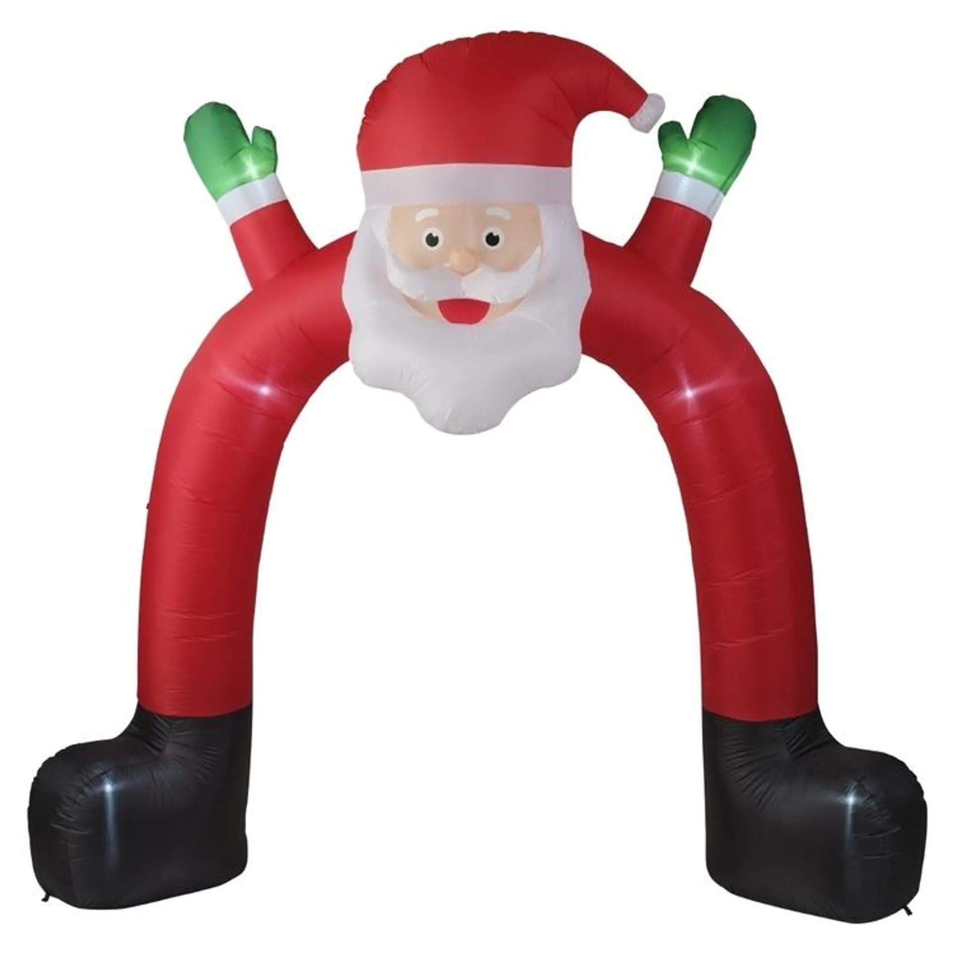 Jolly & Joy 3.1 m Inflatable Santa Arch Red 3.1 m