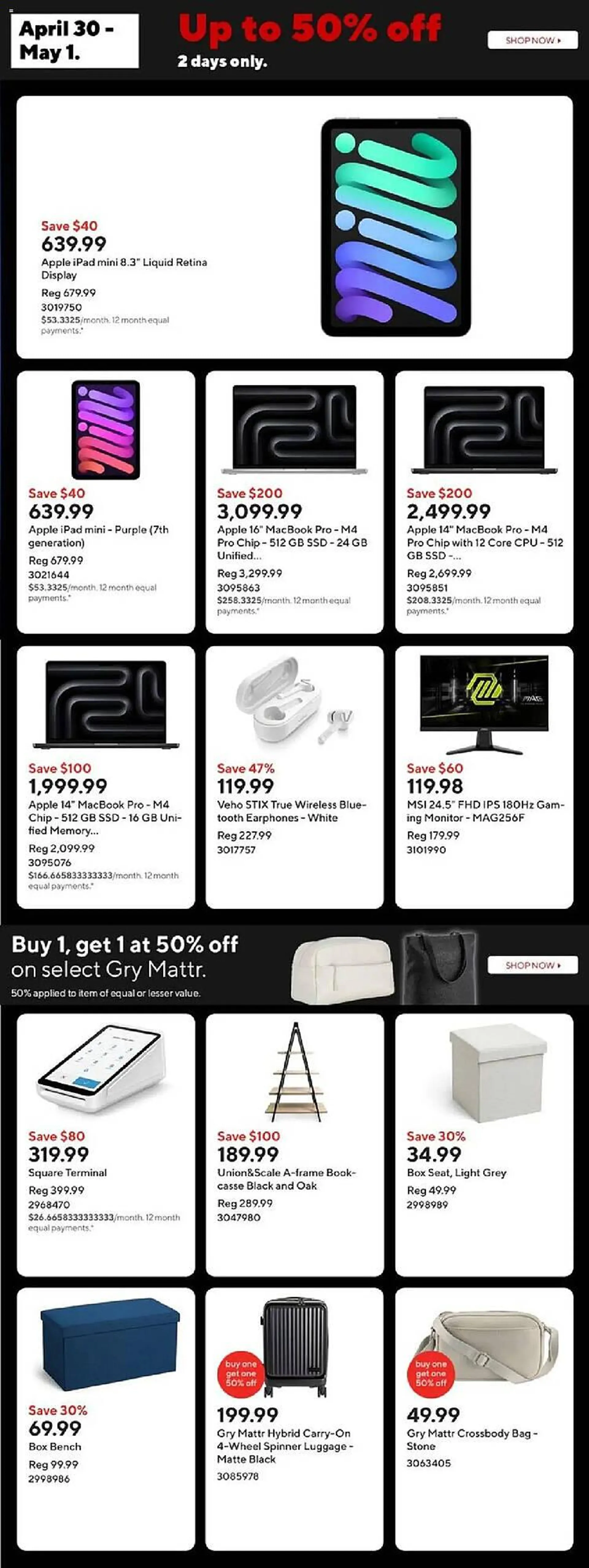 Staples flyer - 1