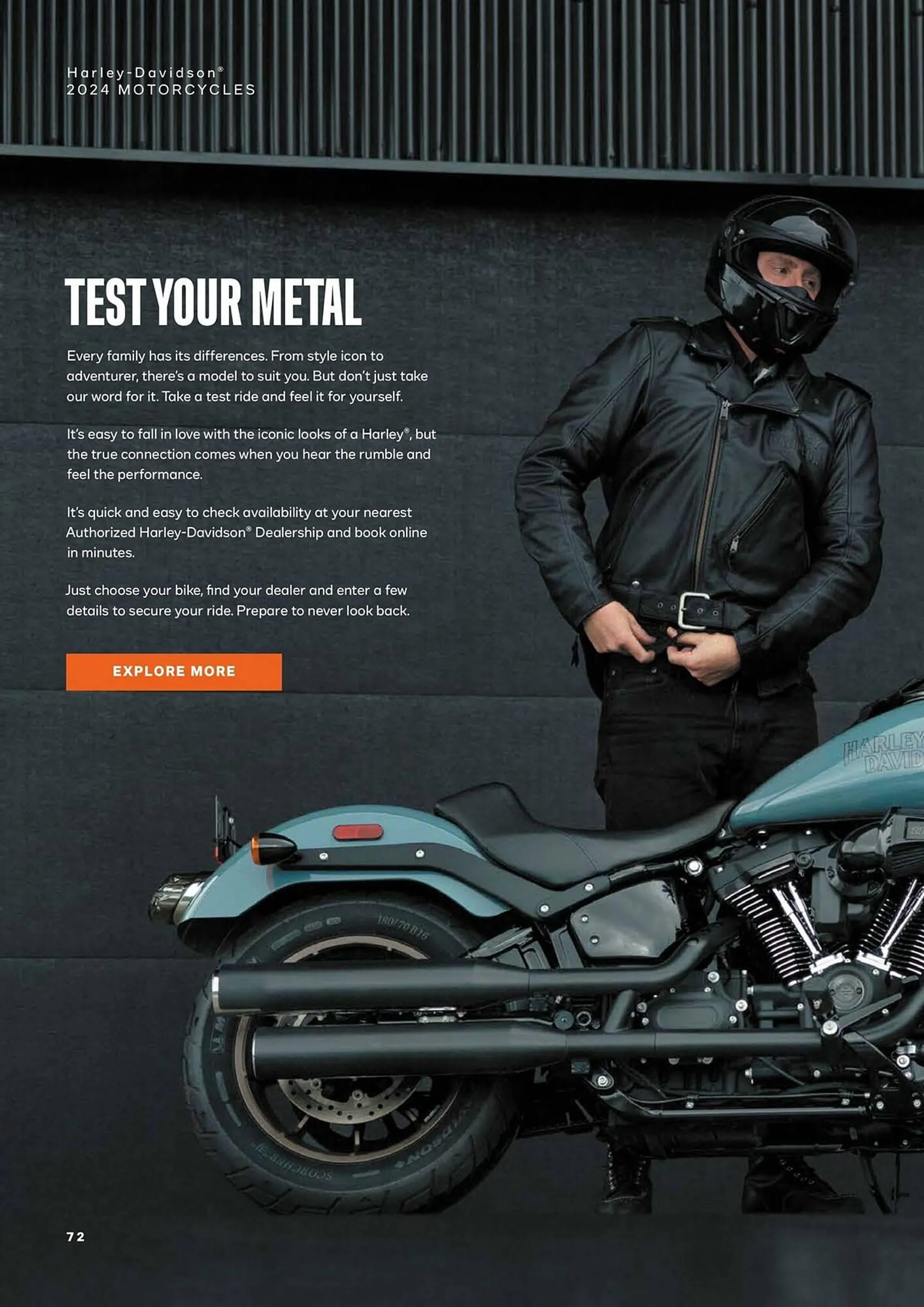 Harley Davidson flyer from February 5 to February 5 2025 - flyer page 72