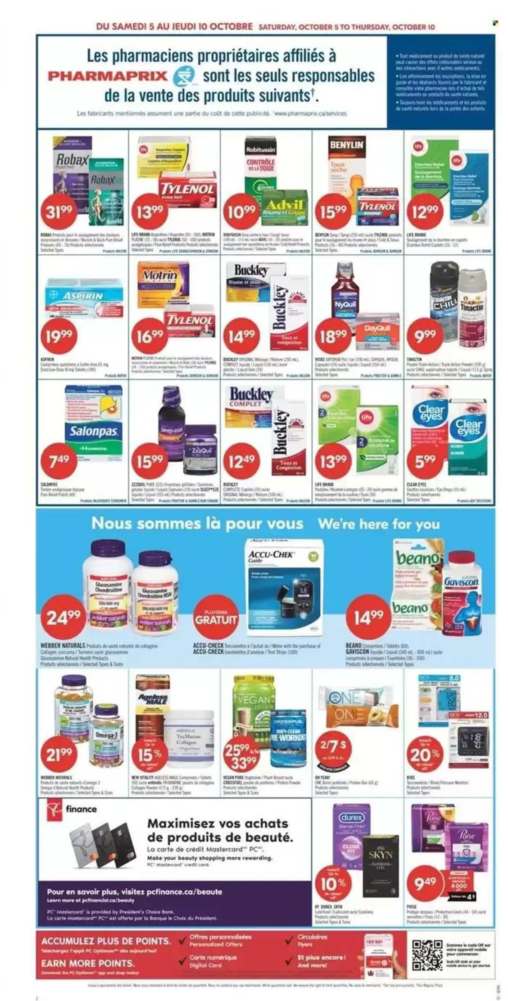 Pharmaprix weekly flyer from October 3 to October 17 2024 - flyer page 5