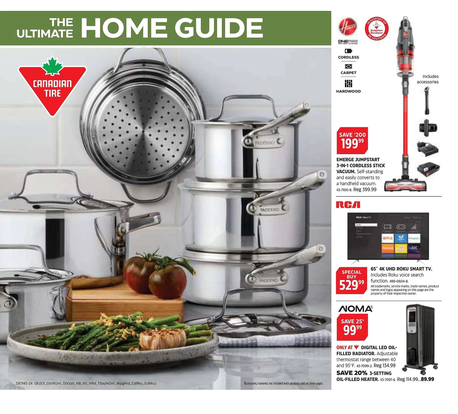 Canadian Tire flyer from October 18 to November 7 2024 - flyer page 1