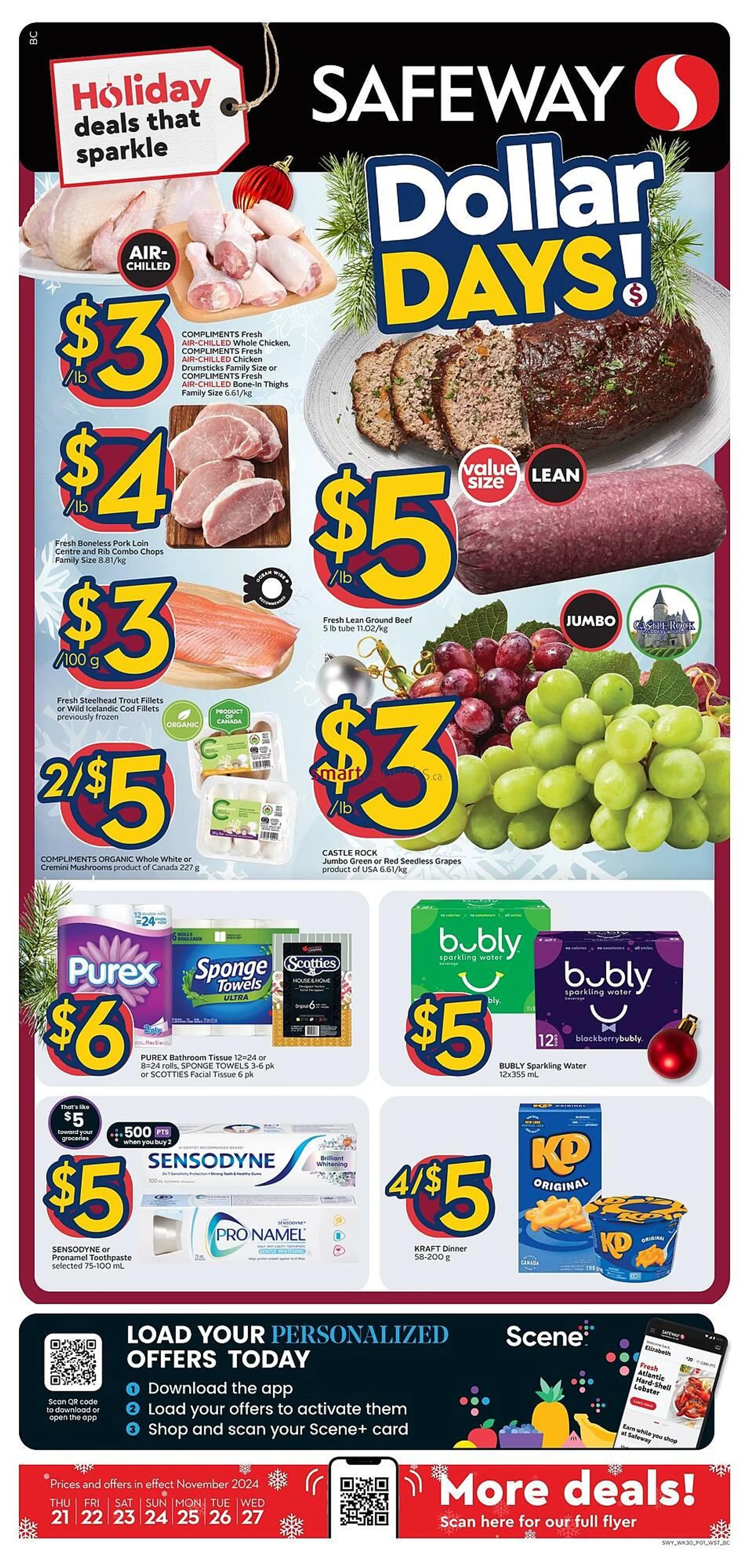 Safeway flyer - 1