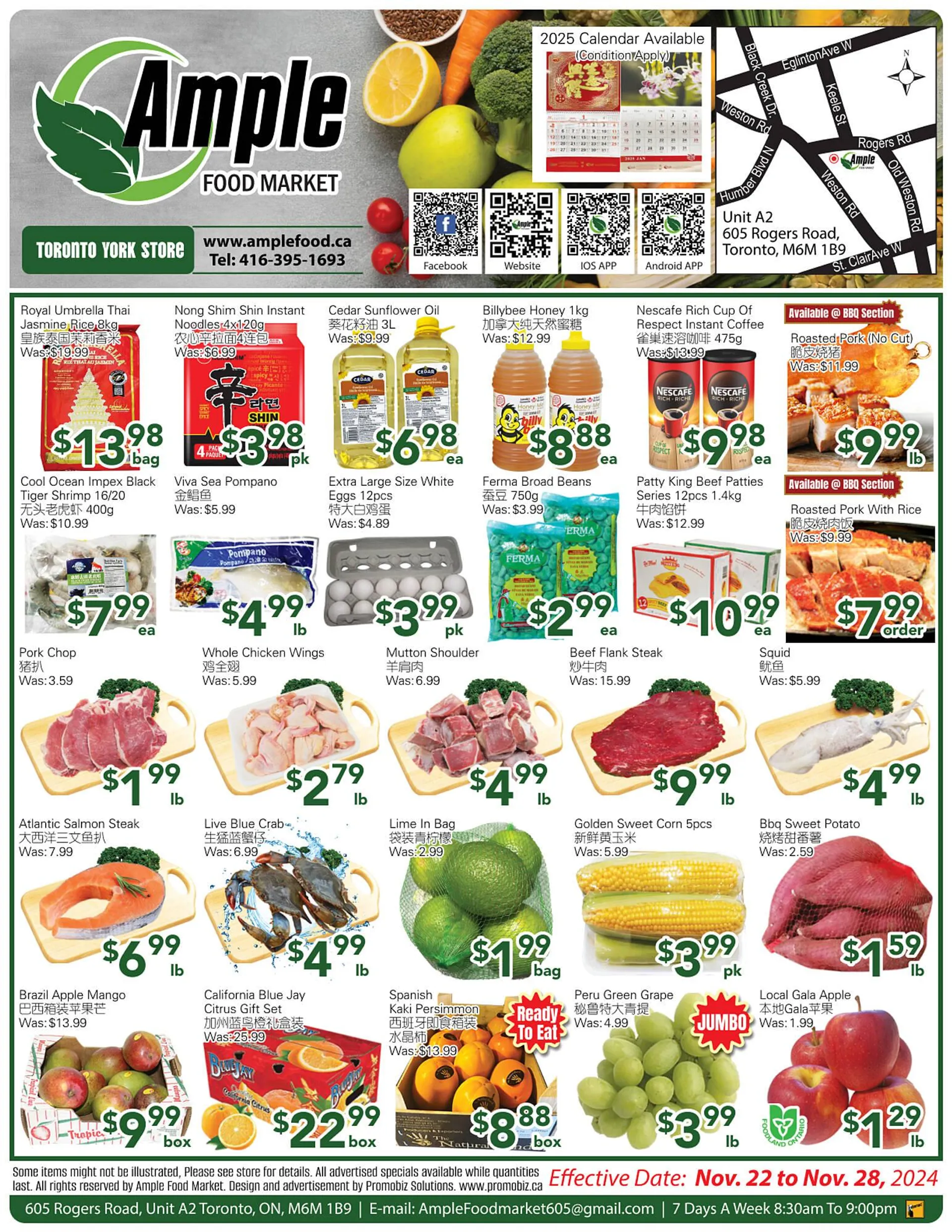 Ample Food Market flyer - 1