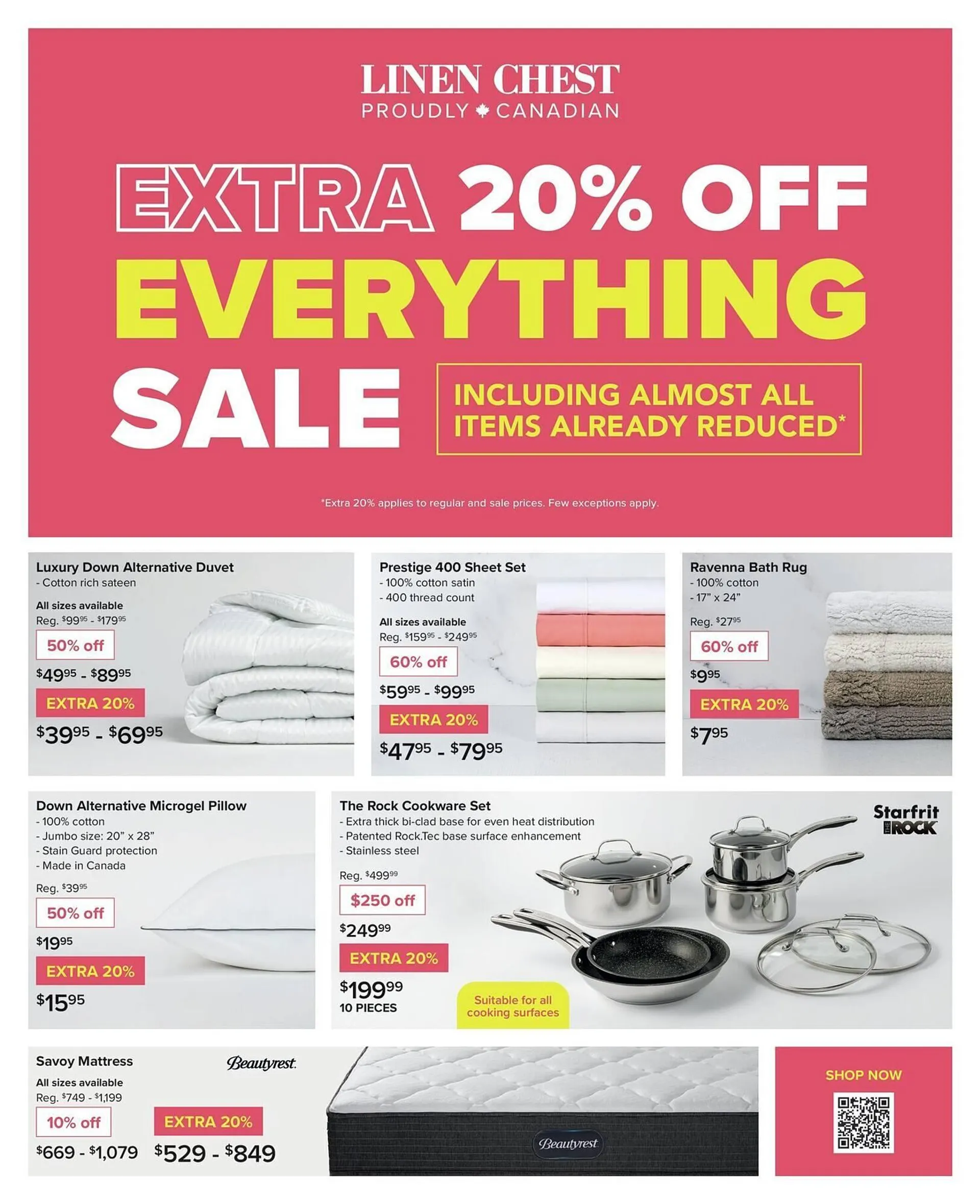 Linen Chest flyer - 1