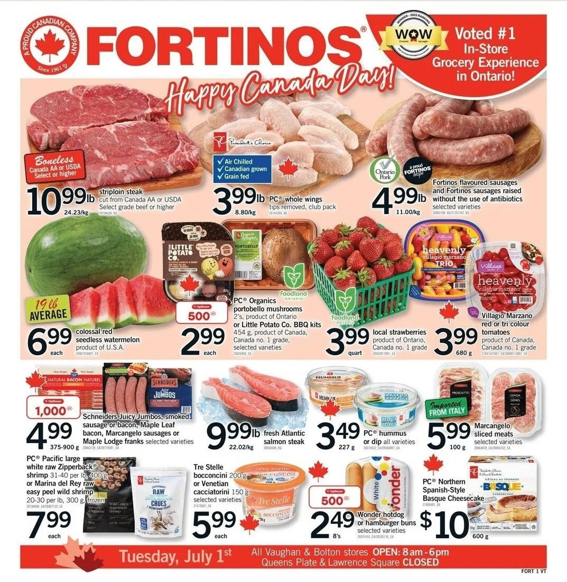 Fortinos flyer from June 26 to July 2 2025 - flyer page 1