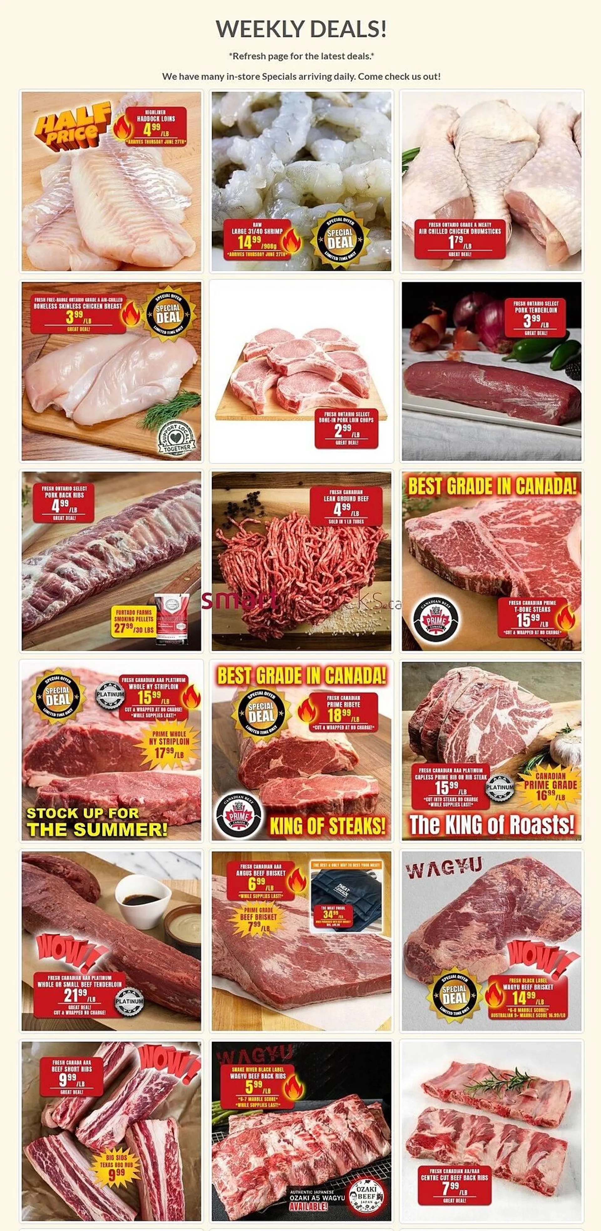 Roberts Fresh and Boxed Meats flyer - 1